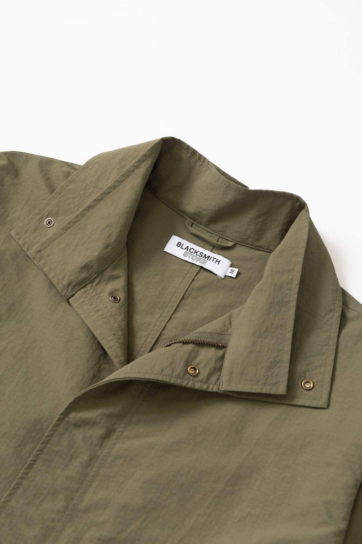Blacksmith - Mid-Length Ripstop Parka - Olive Product Image