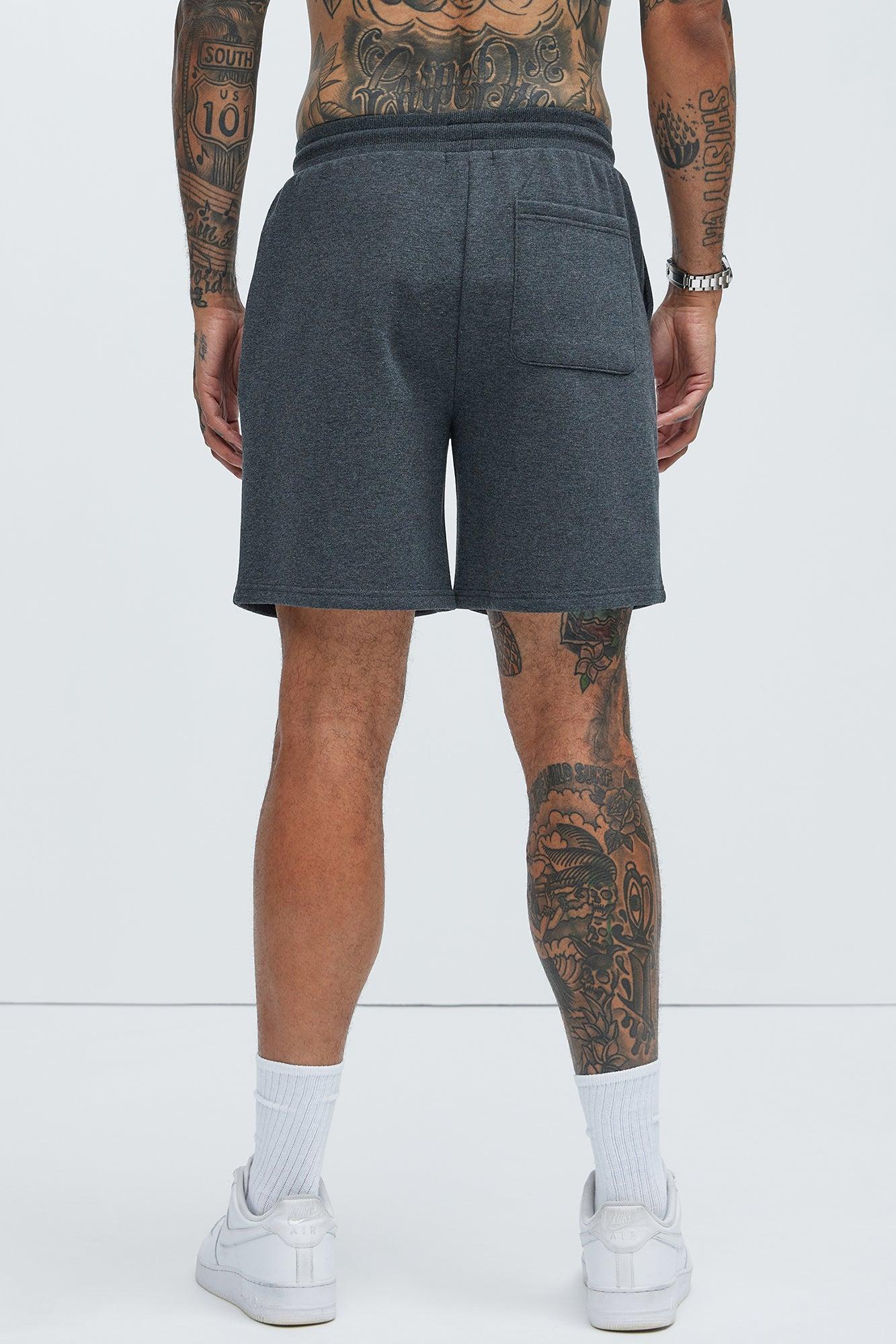 Tyson Sweatshort - Charcoal Product Image