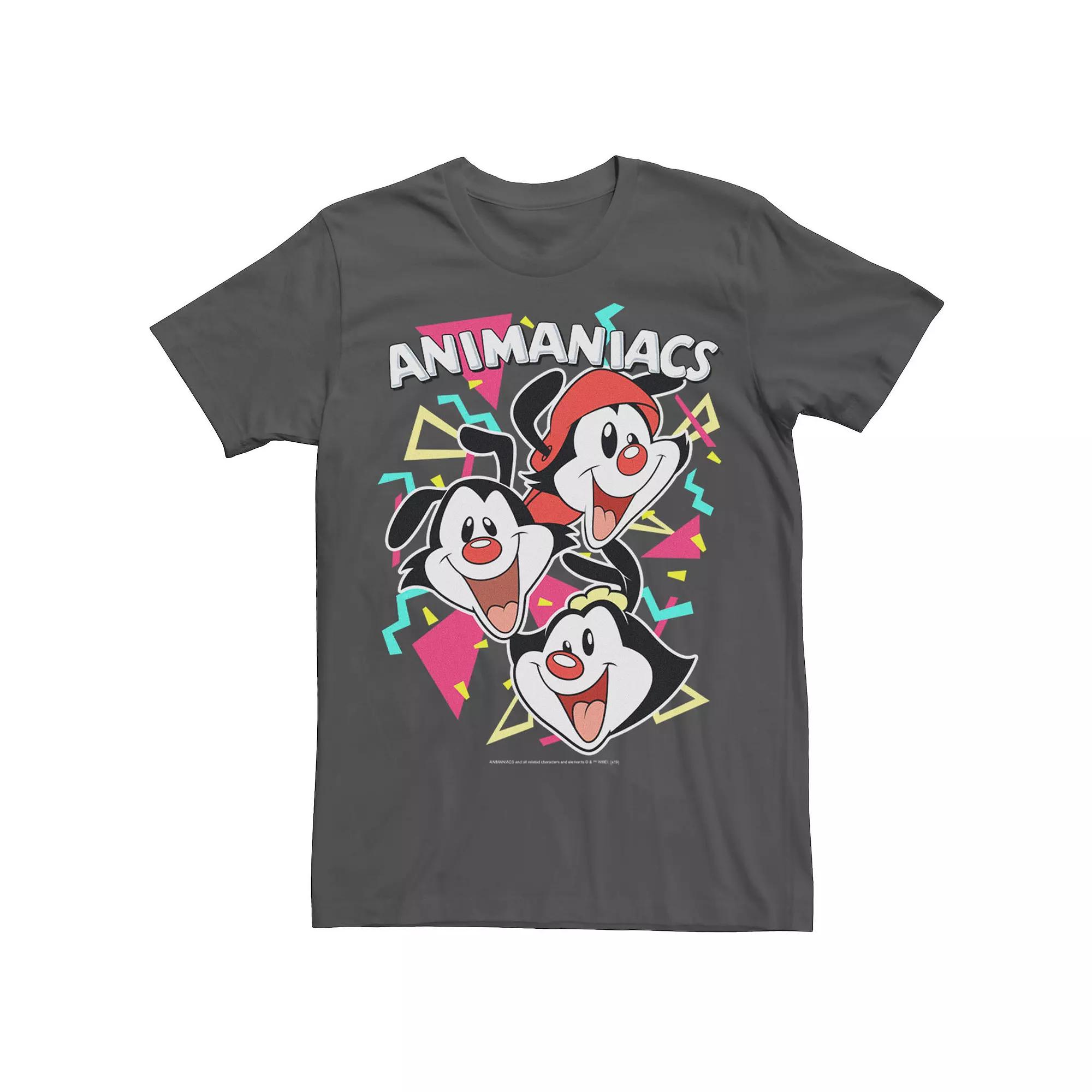 Men's Animaniacs Yakko Wakko & Dot Party Portrait Tee,  Product Image