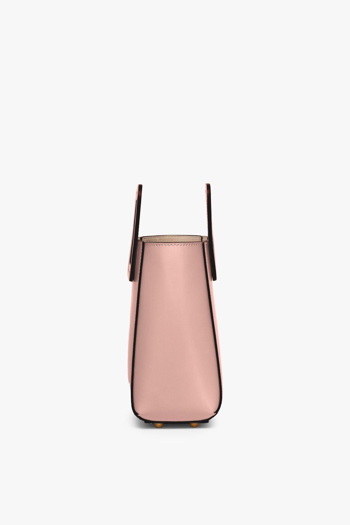 MINI SHIRLEY LEATHER BAG | DARK BLUSH Product Image