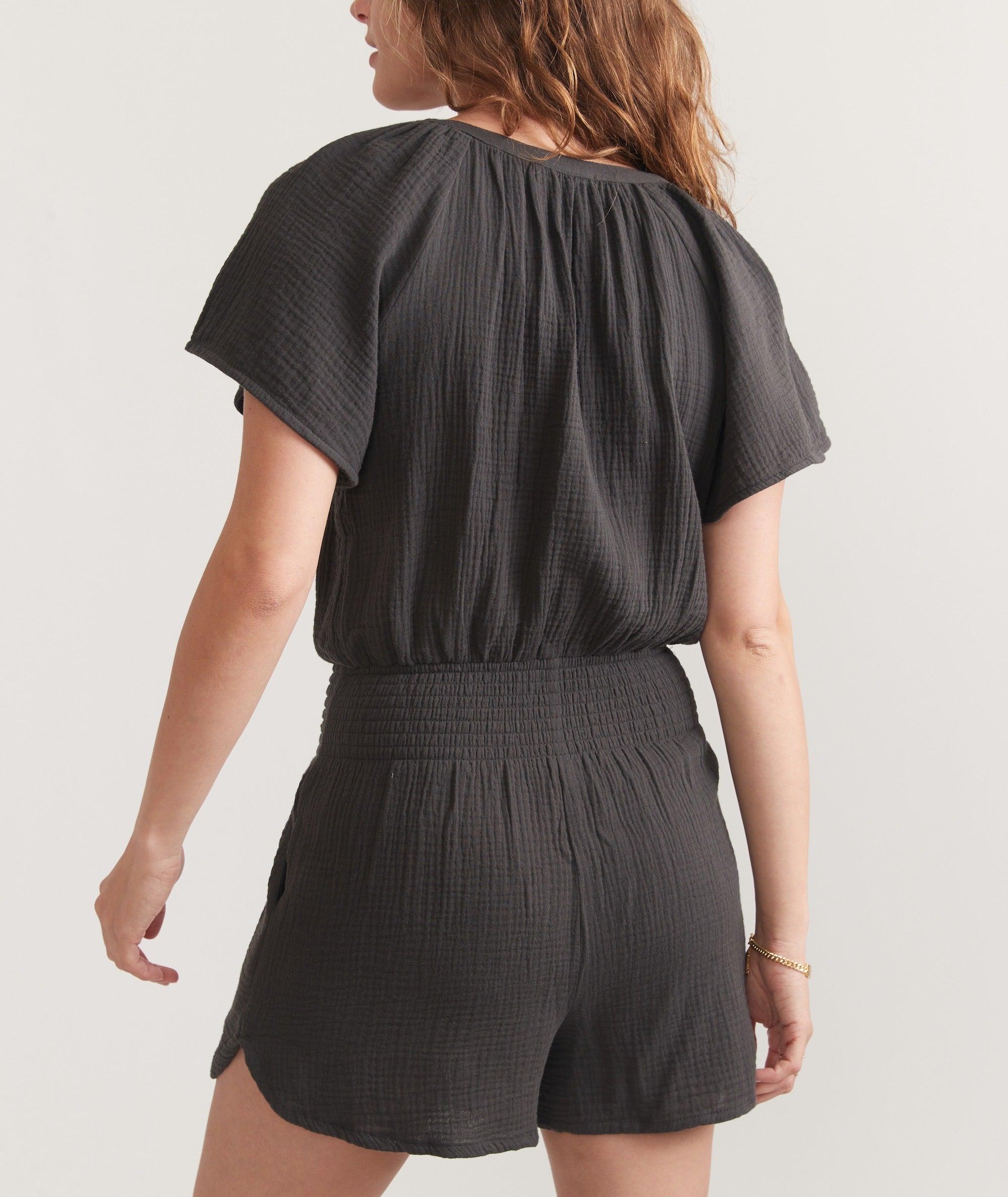 Bella Double Cloth Romper Product Image