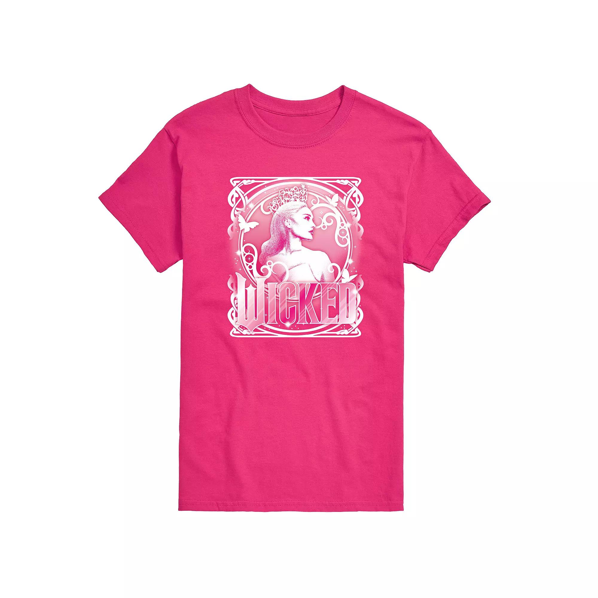 Big & Tall Wicked Glinda Portrait Graphic Tee, Men's,  Product Image