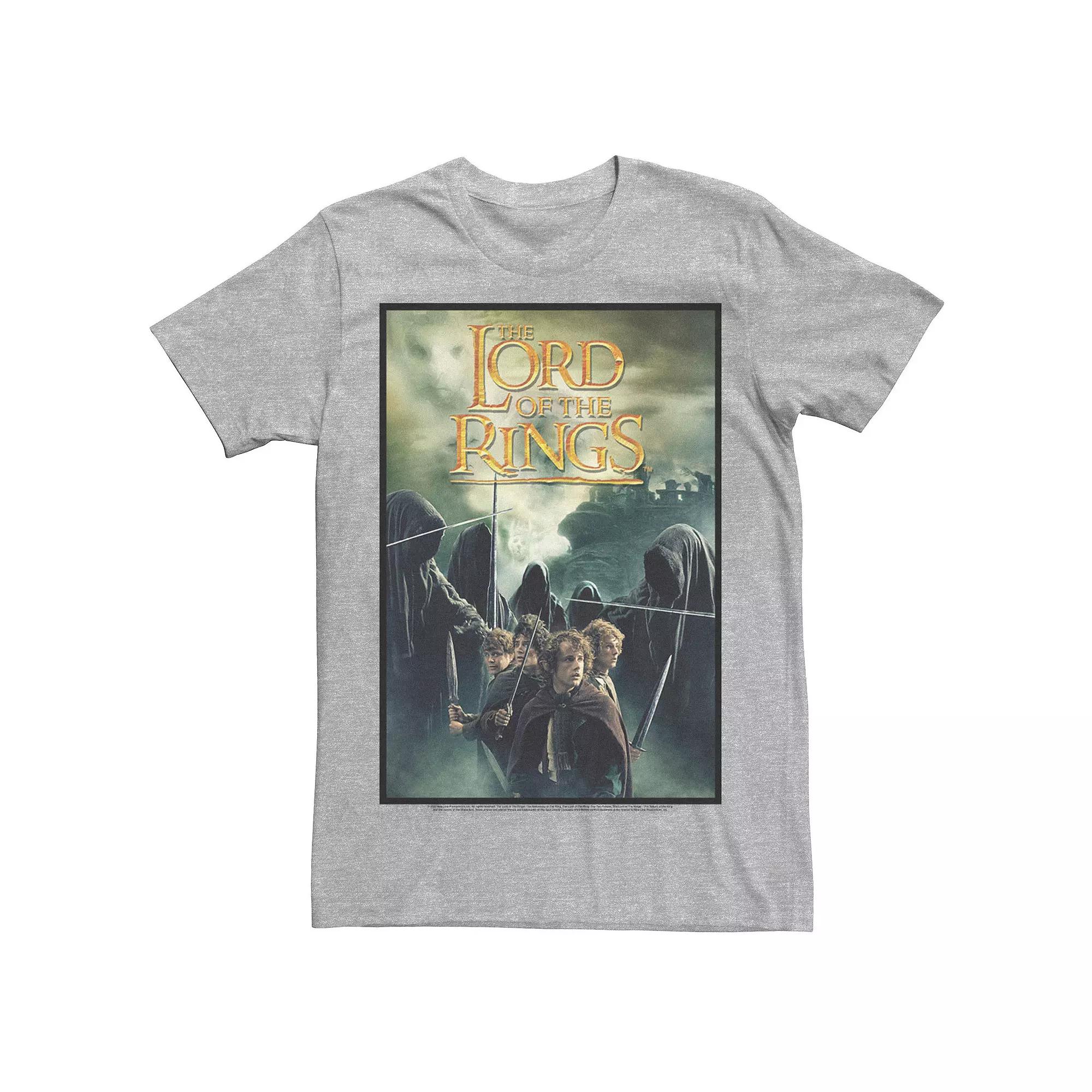 Men's The Lord Of The Rings Hobbits Poster Tee,  Product Image