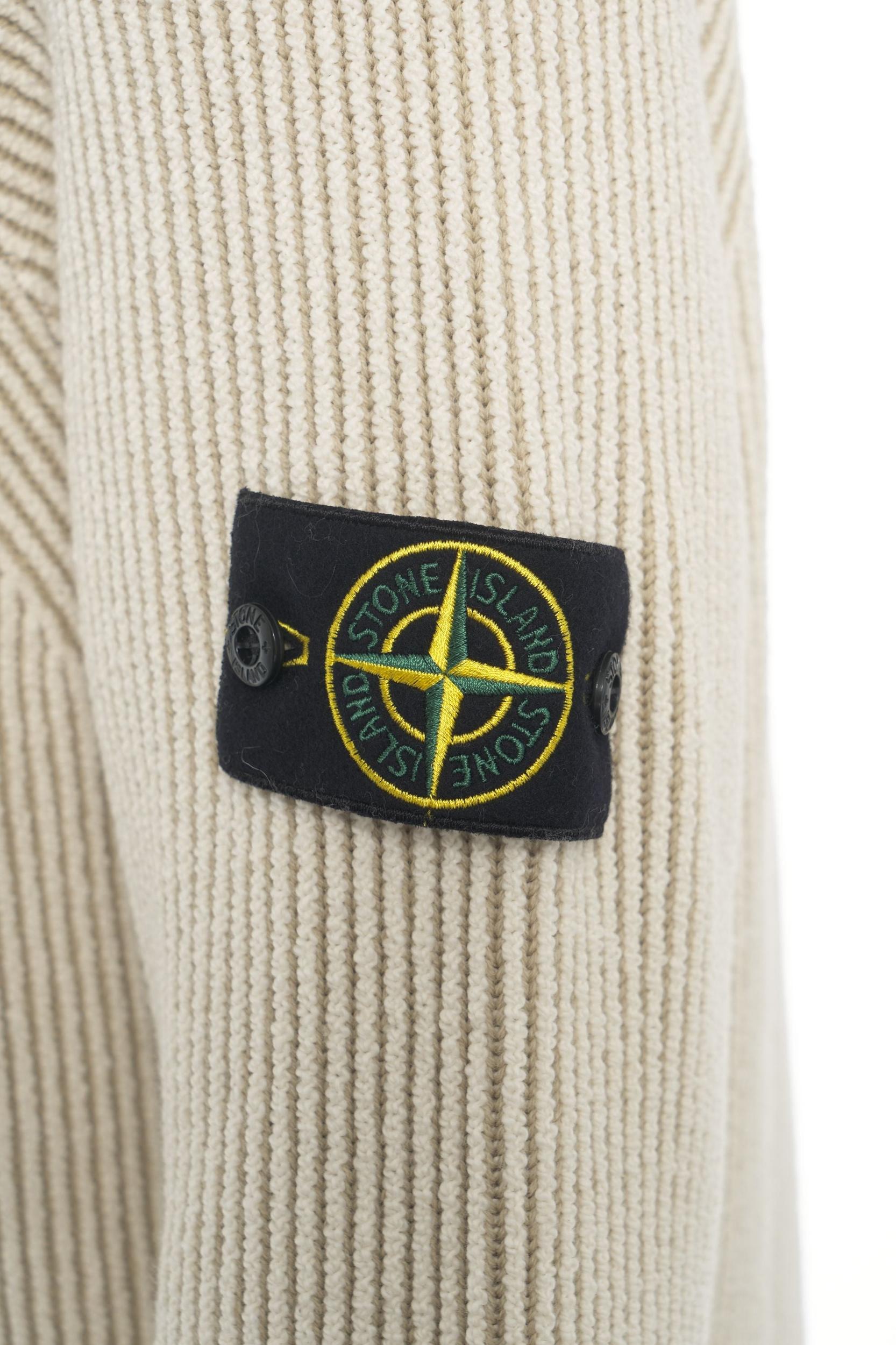 Ribbed sweater with logo Product Image