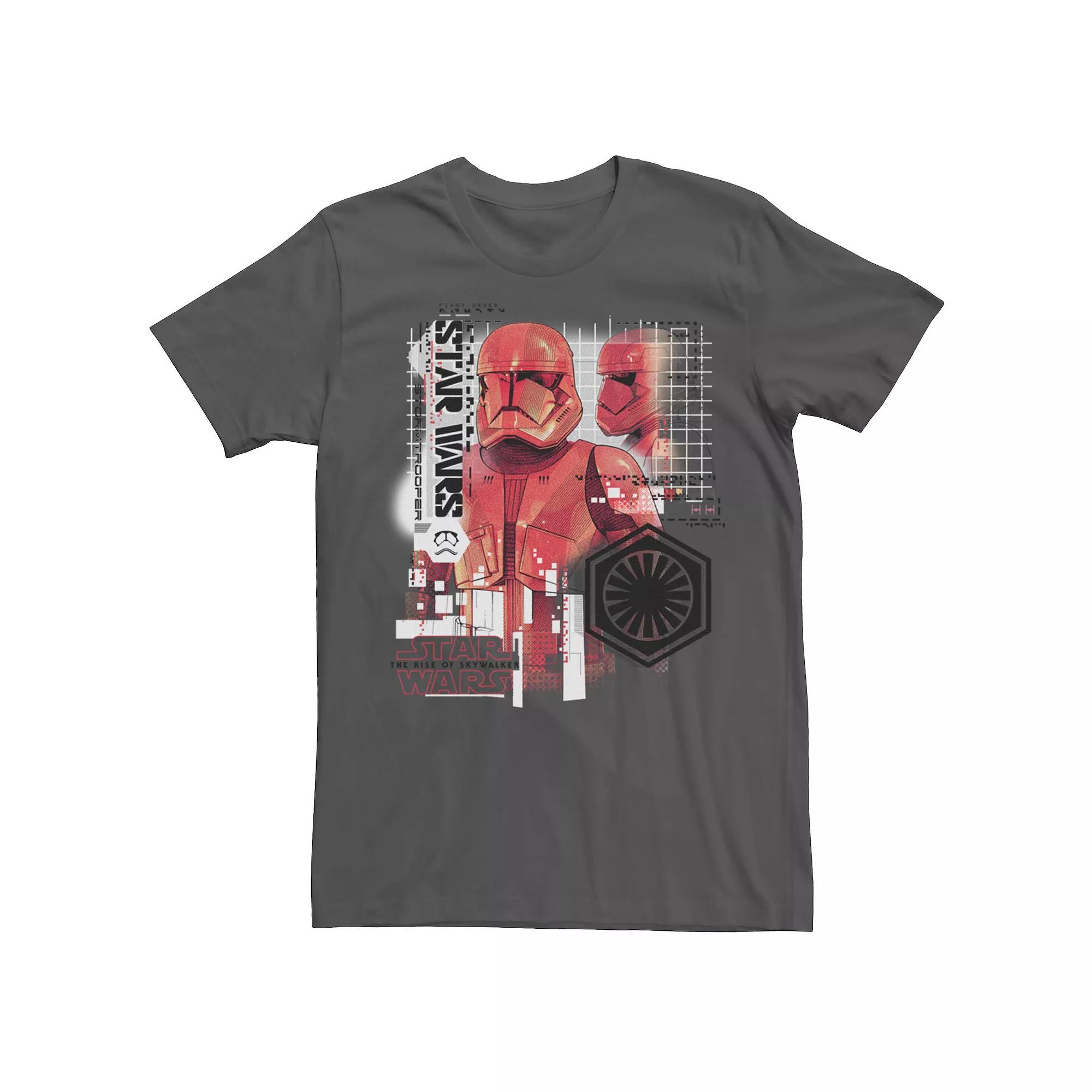 Men's Star Wars Red Trooper Schematic Tee,  Product Image