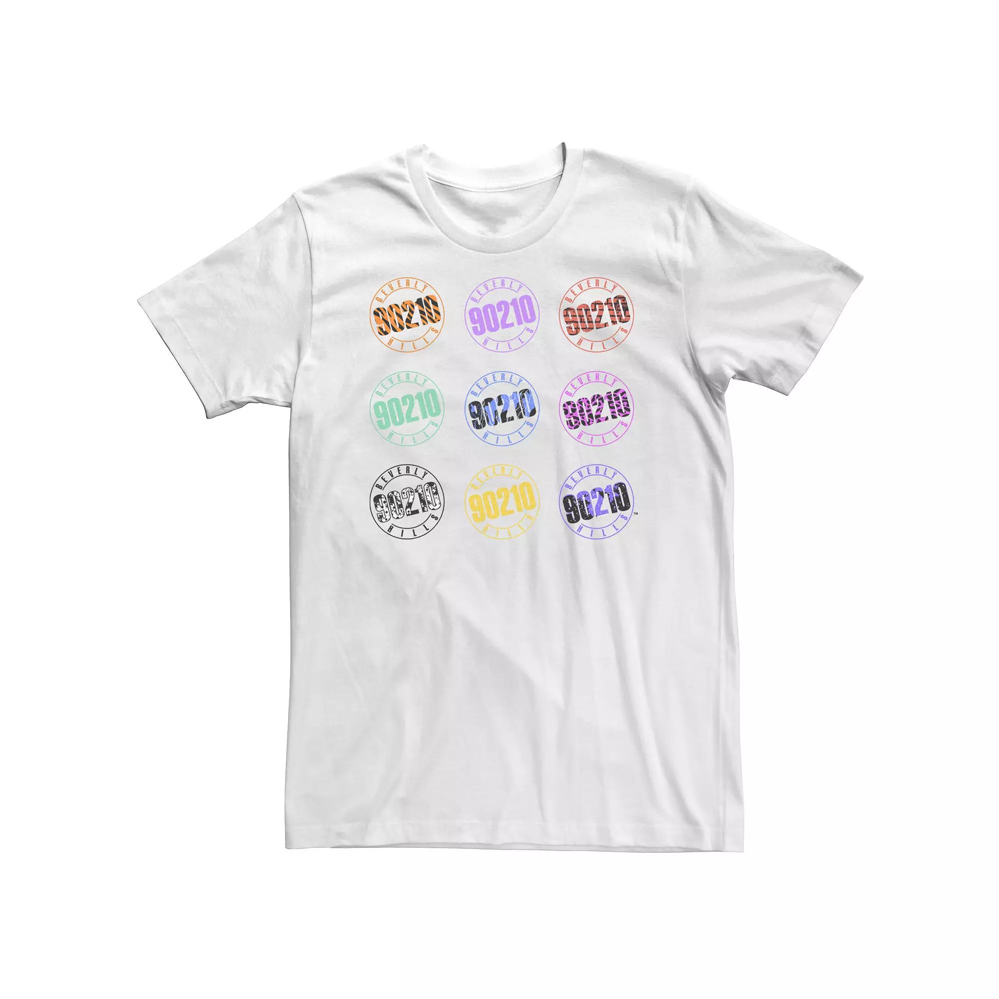Big & Tall Beverly Hills 90210 Colored Logo Collage Tee, Men's,  Product Image