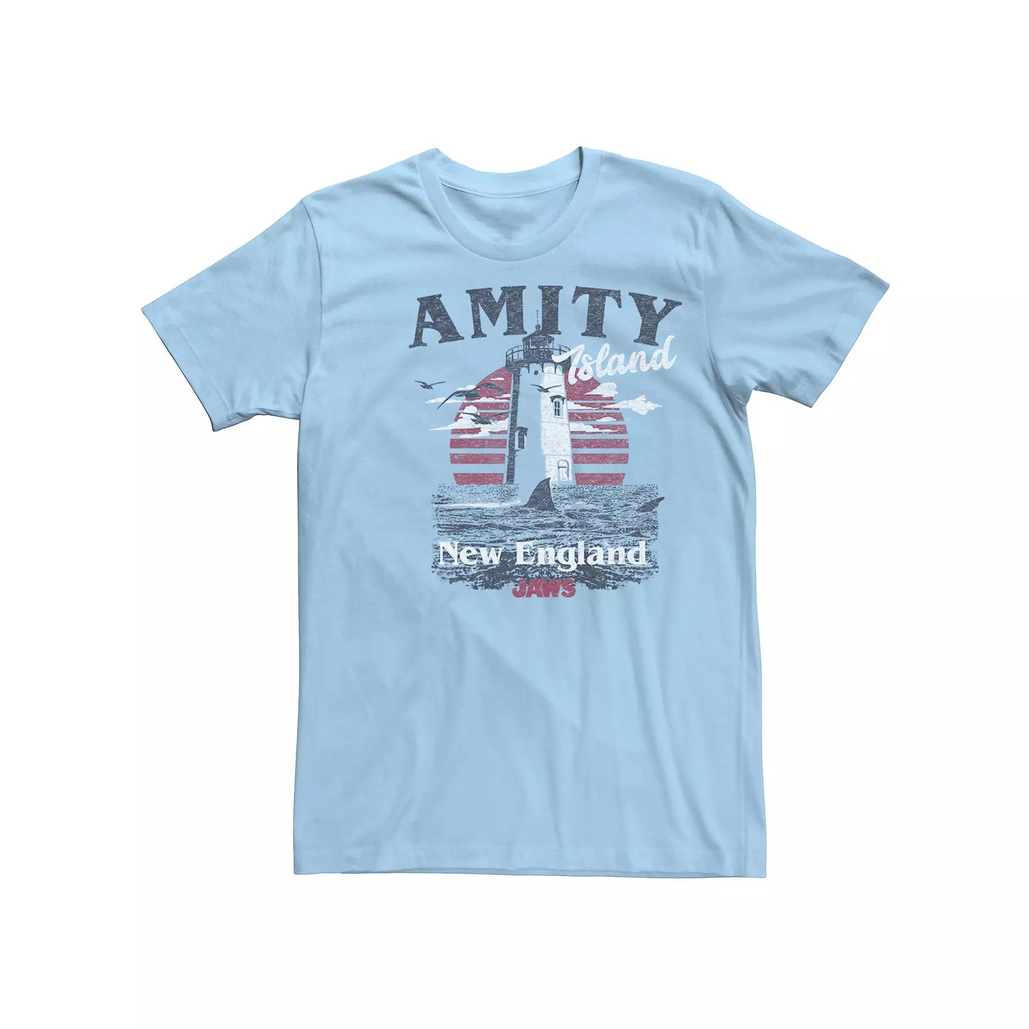 Men's Jaws Amity Island Lighthouse Destination Tee,  Product Image