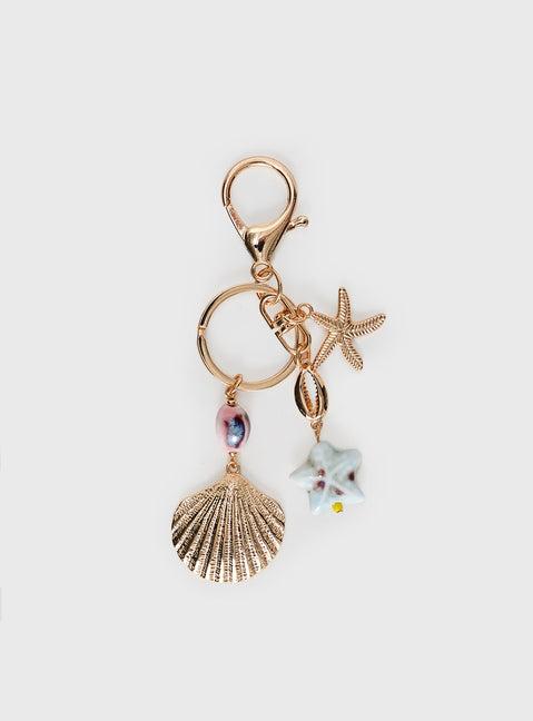 Sealife Keyring Gold Product Image