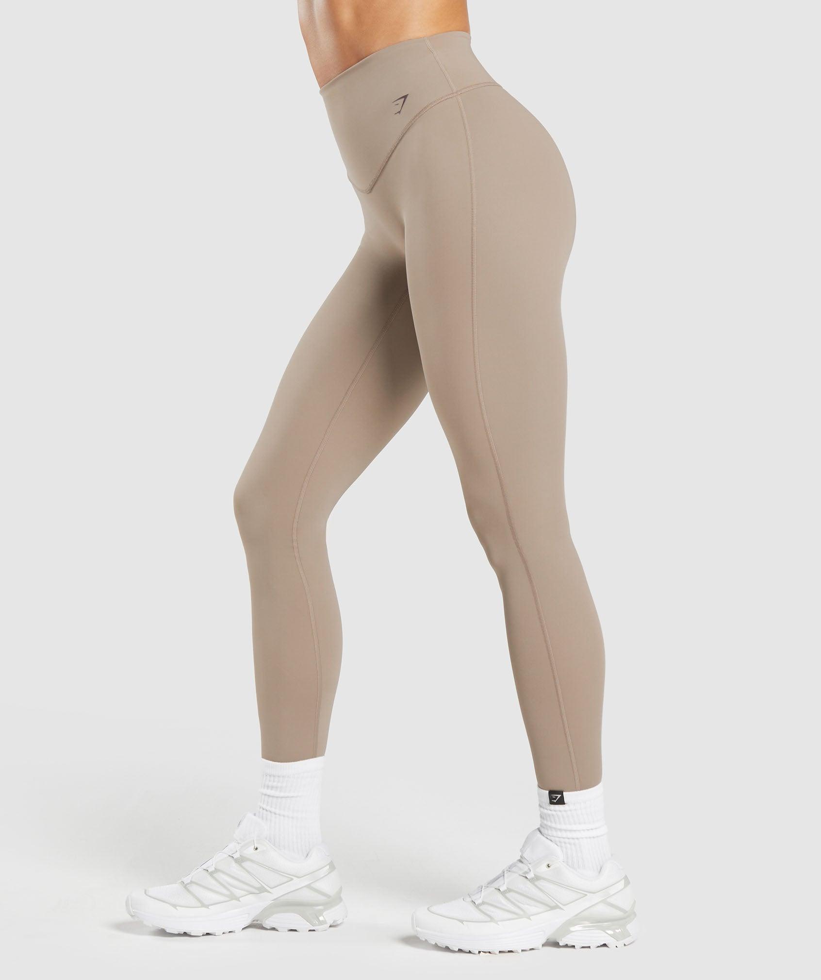 Gymshark Elevate Leggings 2.0 - Lifestyle Brown Female Product Image
