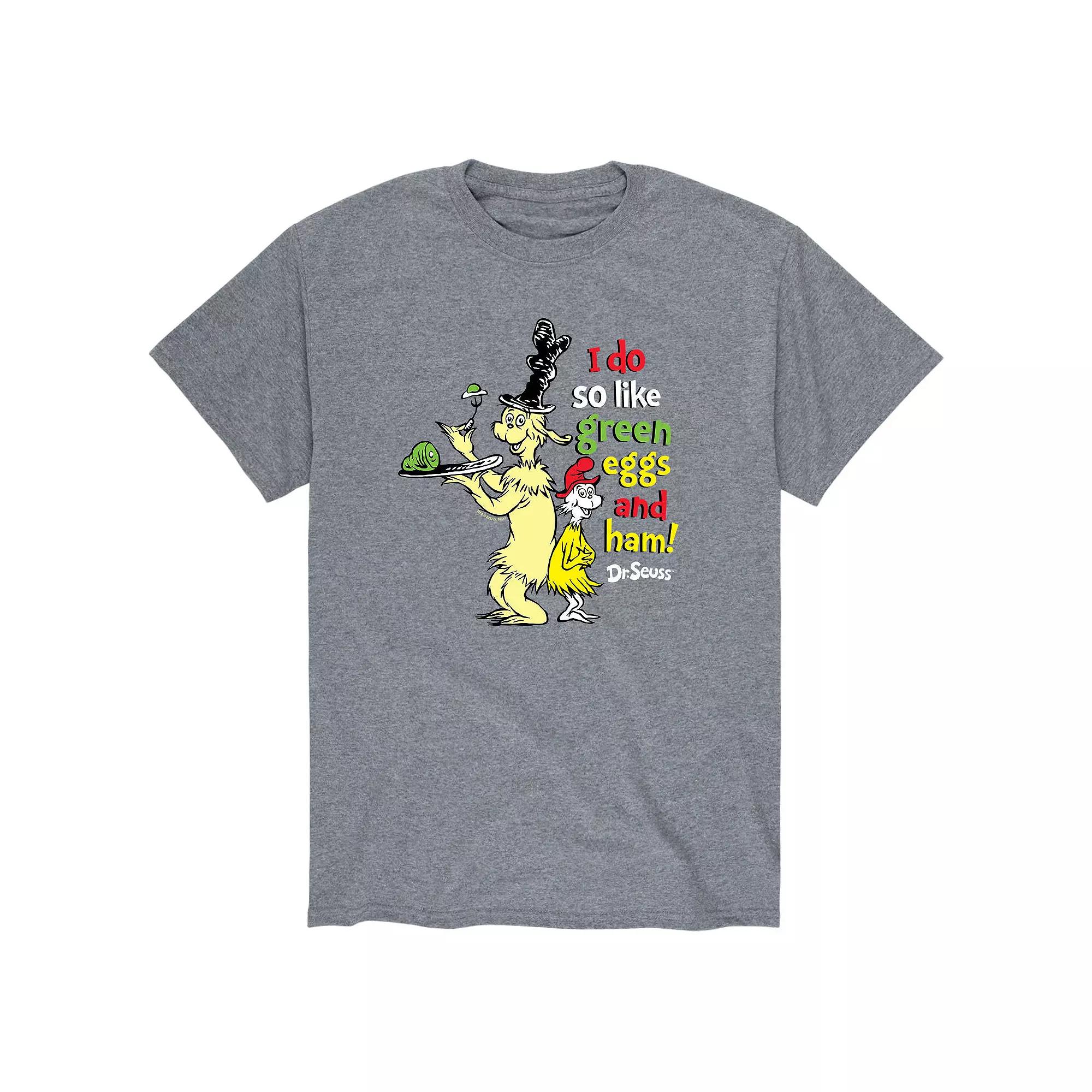 Men's Dr. Seuss I Do So Like Green Tee,  Product Image