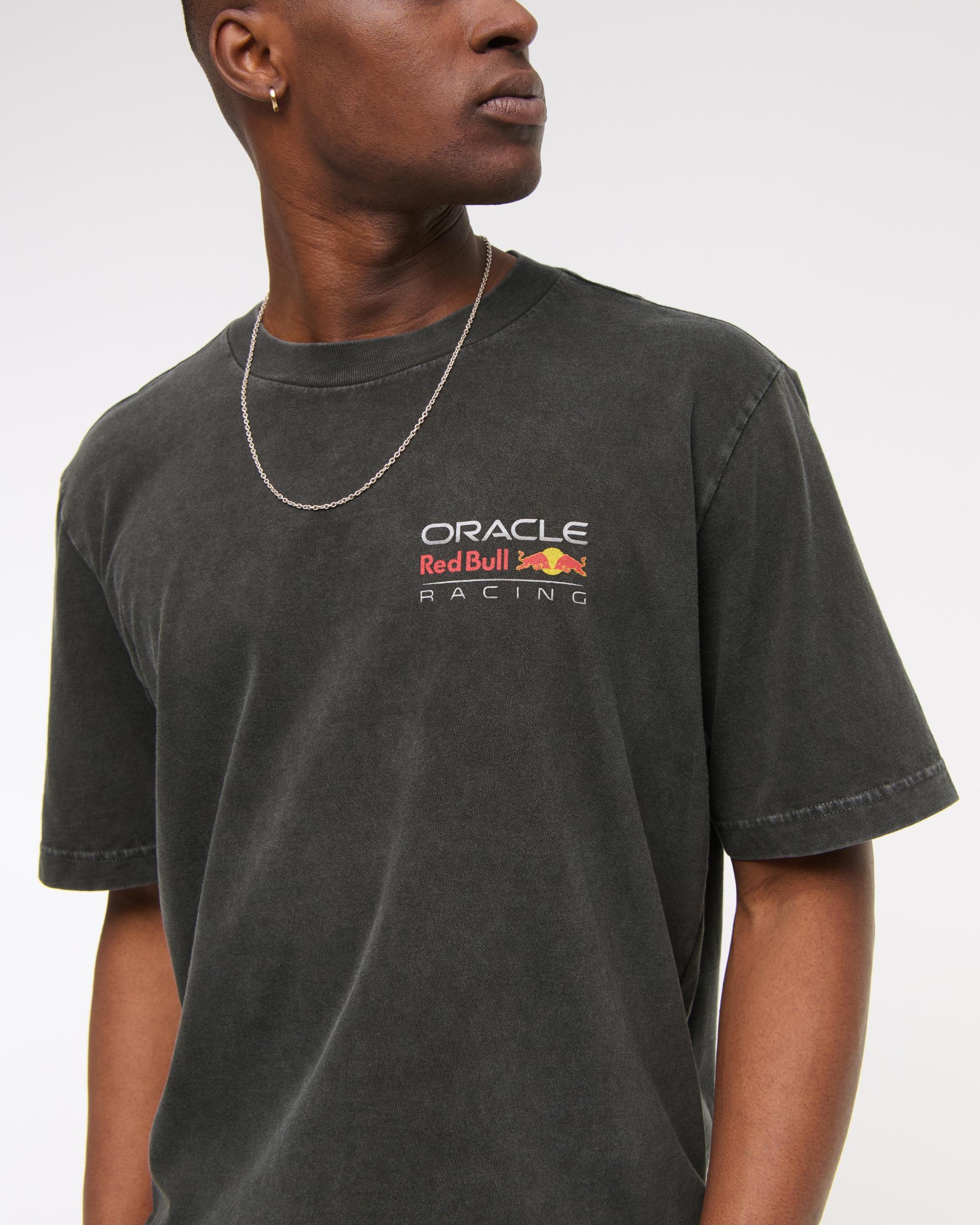 Oracle Red Bull Racing Vintage-Inspired Graphic Tee Product Image