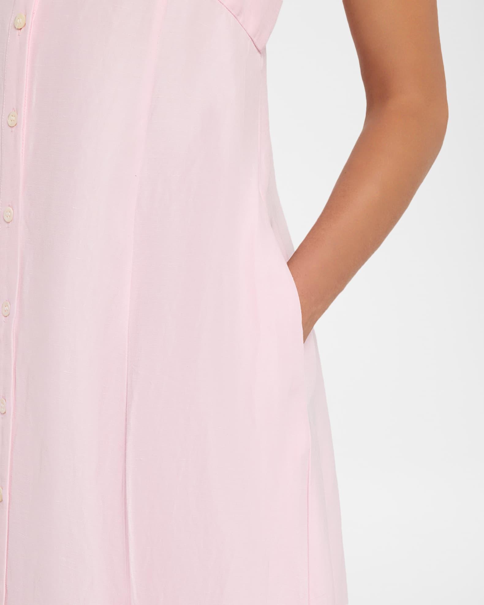 High Garden Sleeveless Button-Front Maxi Dress Product Image