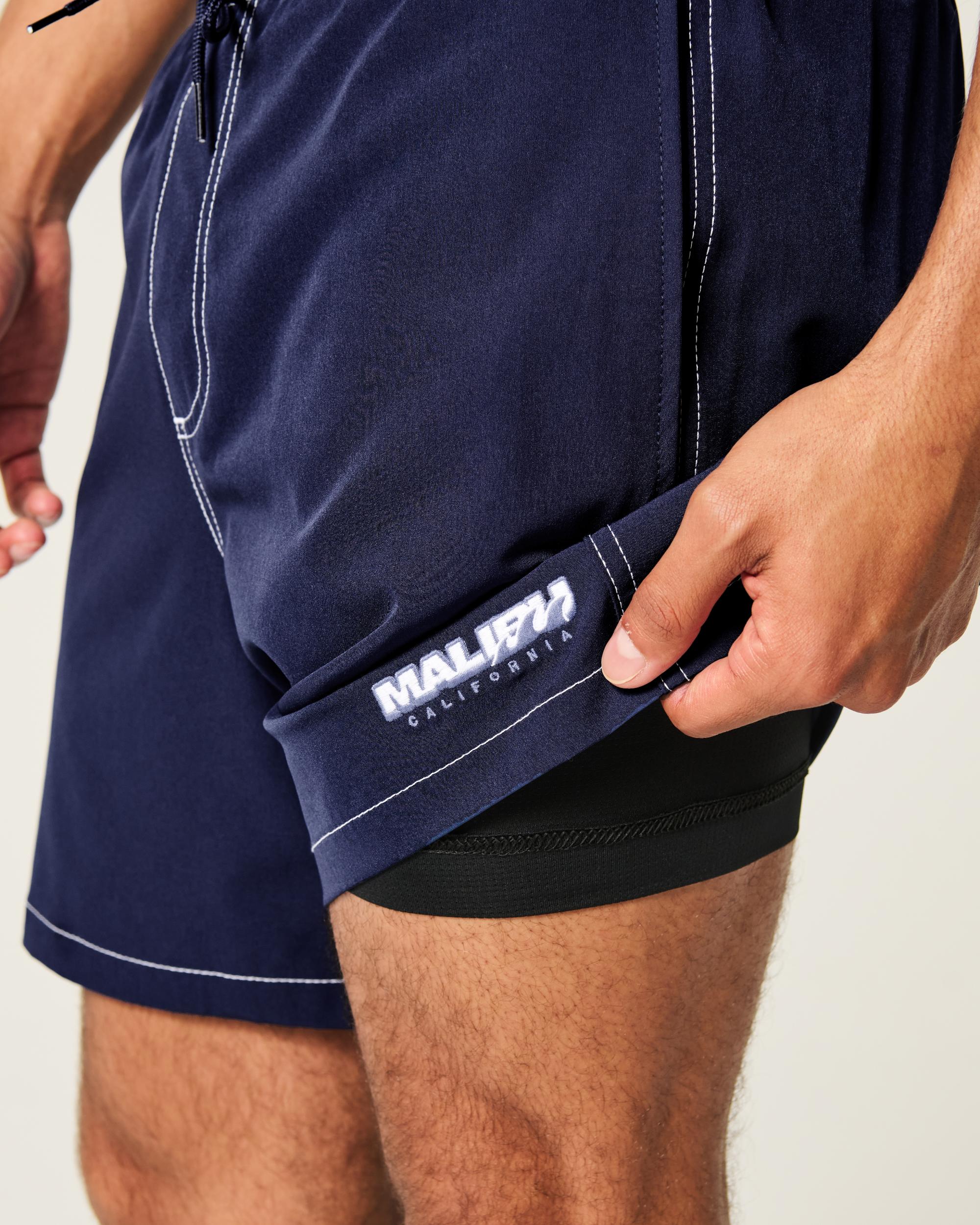 Mid-Thigh Volley Swim Trunks Product Image