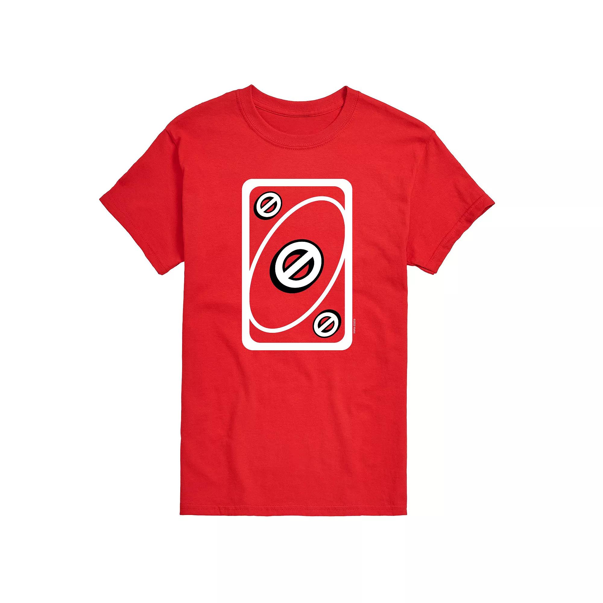 Big & Tall UNO Red Skip Tee, Men's,  Product Image