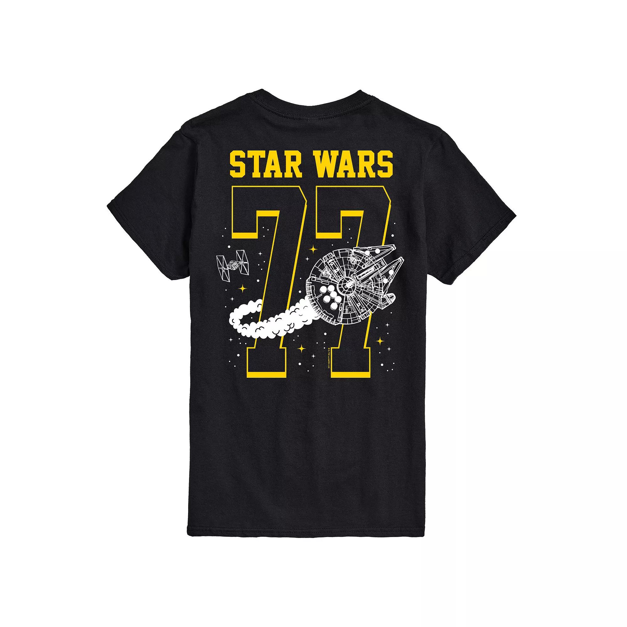 Big & Tall Star Wars Est. 77 Jersey Retro Graphic Tee, Men's,  Product Image