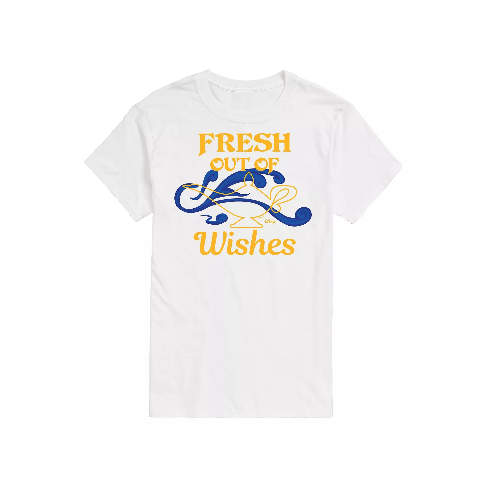 Disney Princess Big & Tall Fresh Out Of Wishes Graphic Tee, Men's,  Product Image