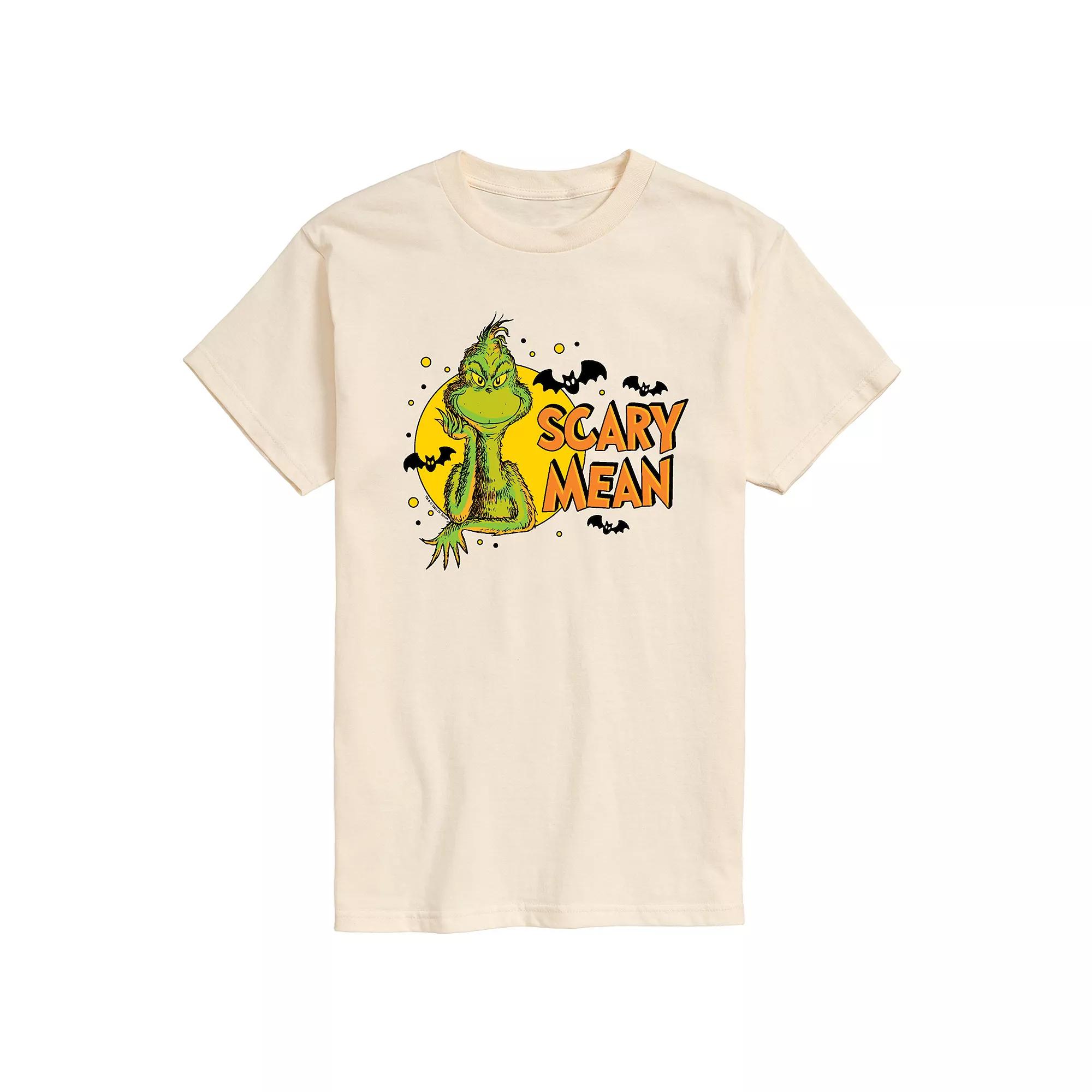 Men's Dr. Seuss Grinch Scary Mean Graphic Tee,  Product Image