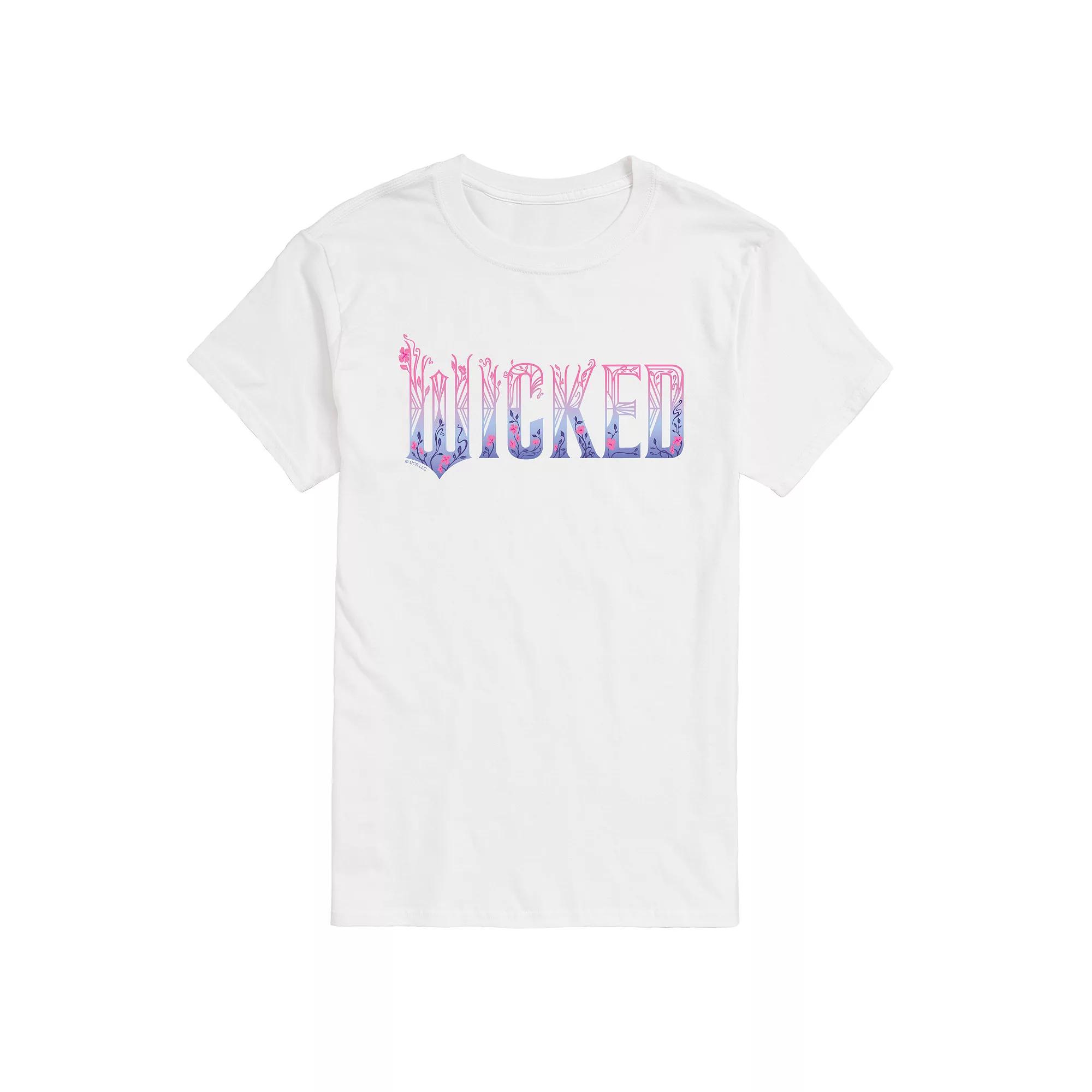 Big & Tall Wicked For Good Logo Florals Graphic Tee, Men's,  Product Image