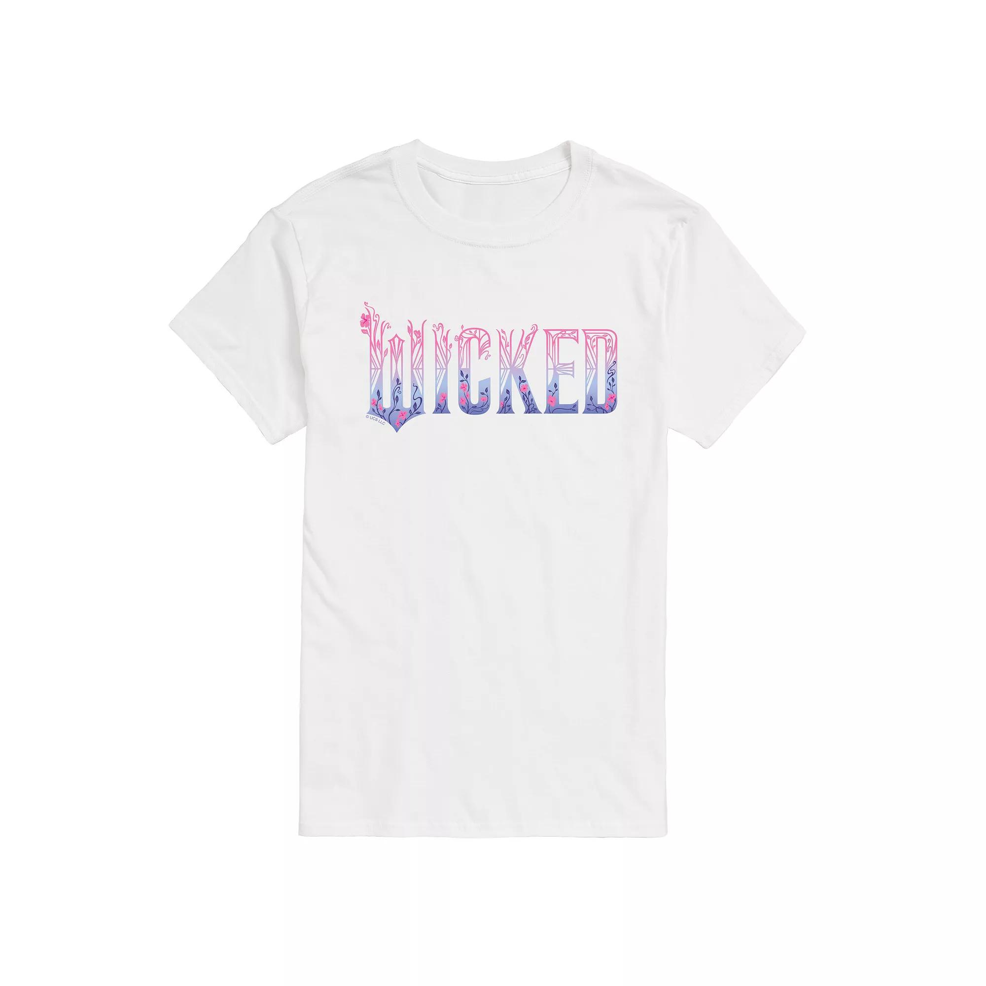 Big & Tall Wicked For Good Logo Florals Graphic Tee, Men's,  Product Image