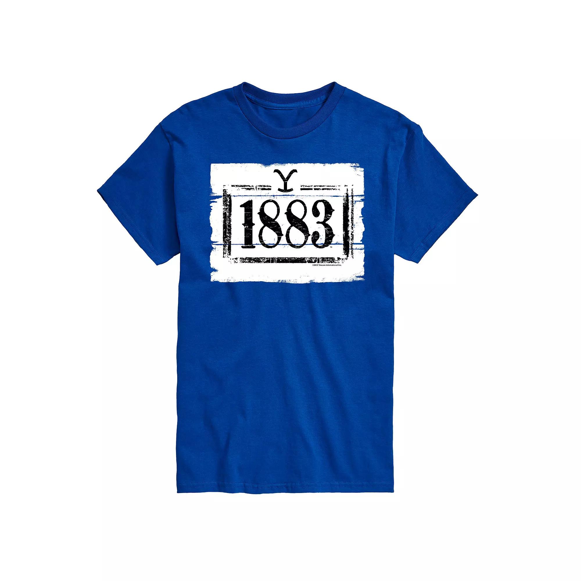 Big & Tall 1883 Wood Sign Graphic Tee, Men's,  Product Image