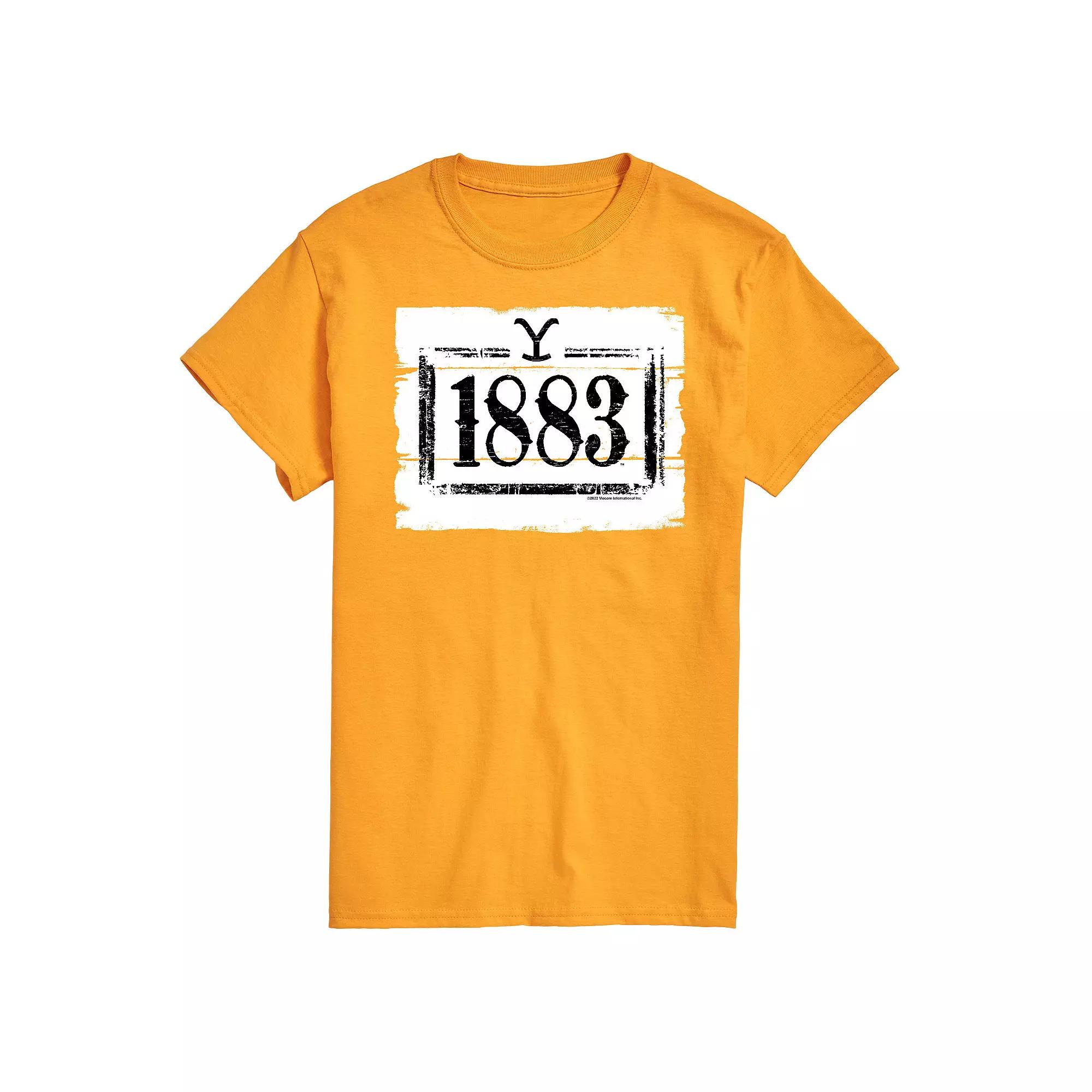 Men's 1883 Wood Sign Tee,  Product Image