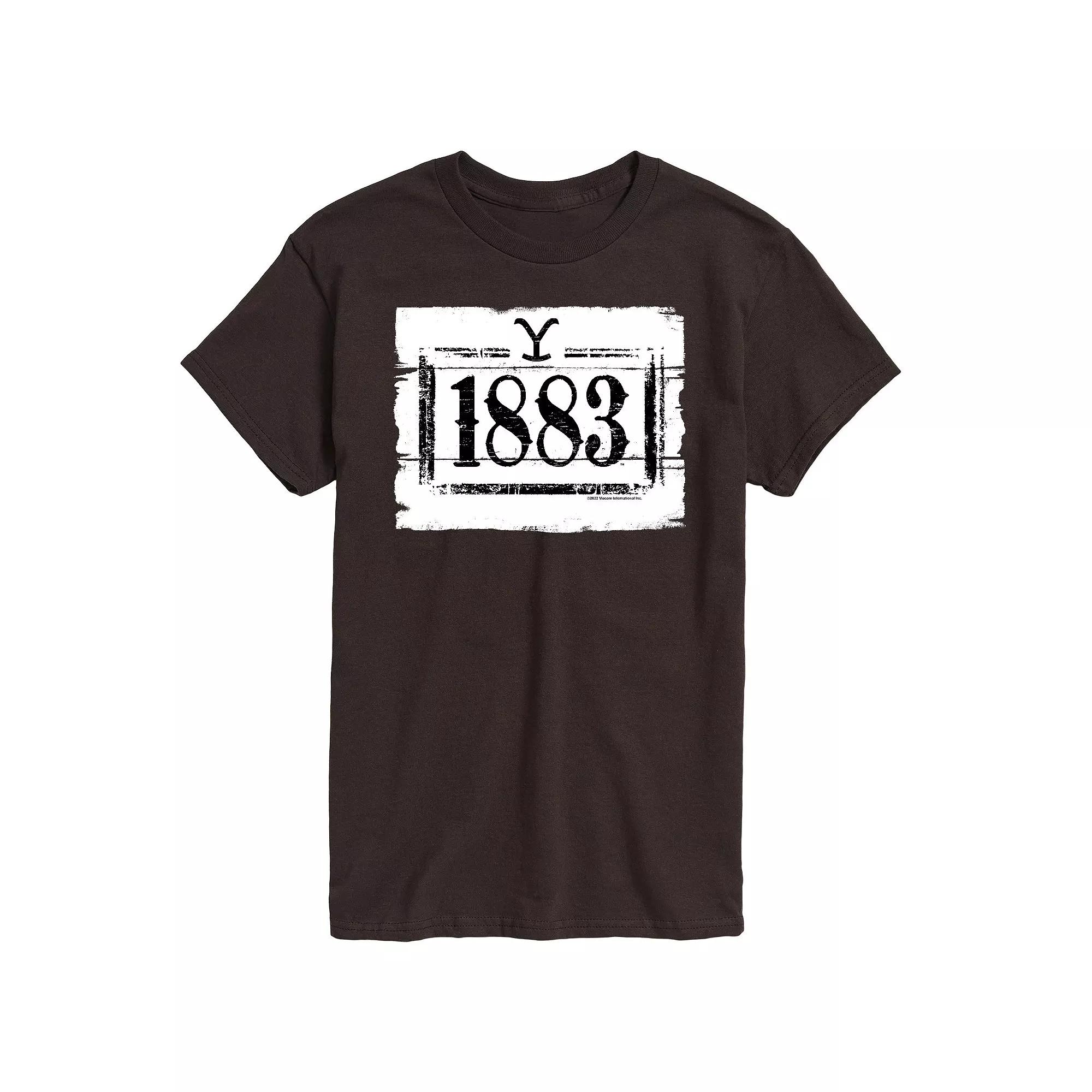 Men's 1883 Wood Sign Tee,  Product Image