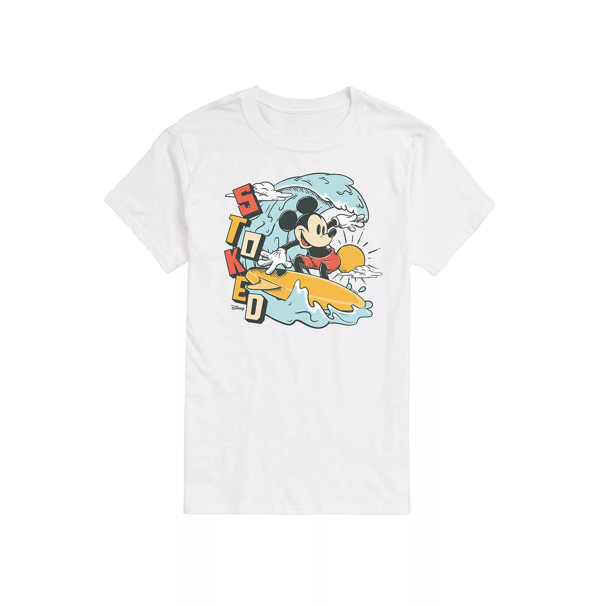 Disney's Mickey Mouse Men's Stoked Graphic Tee,  Product Image