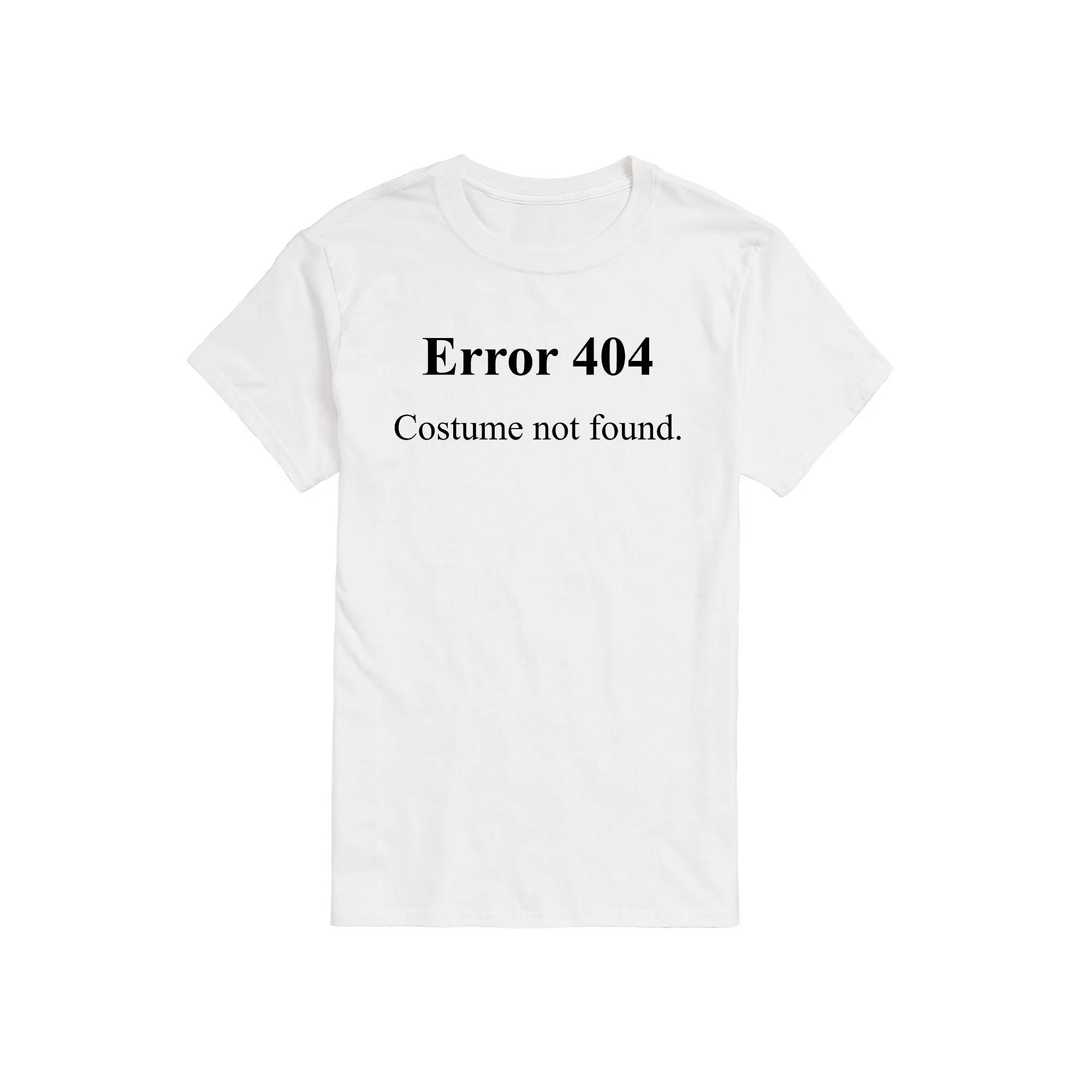 Big & Tall Error 404 Tee, Men's,  Product Image