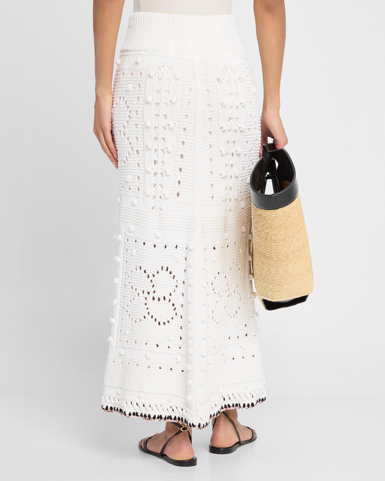 Bohemian Mood Knit Maxi Skirt Product Image