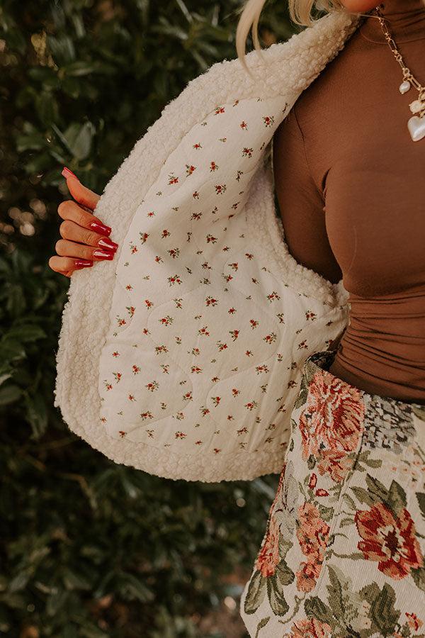 Cozy Cutie Sherpa Vest Product Image