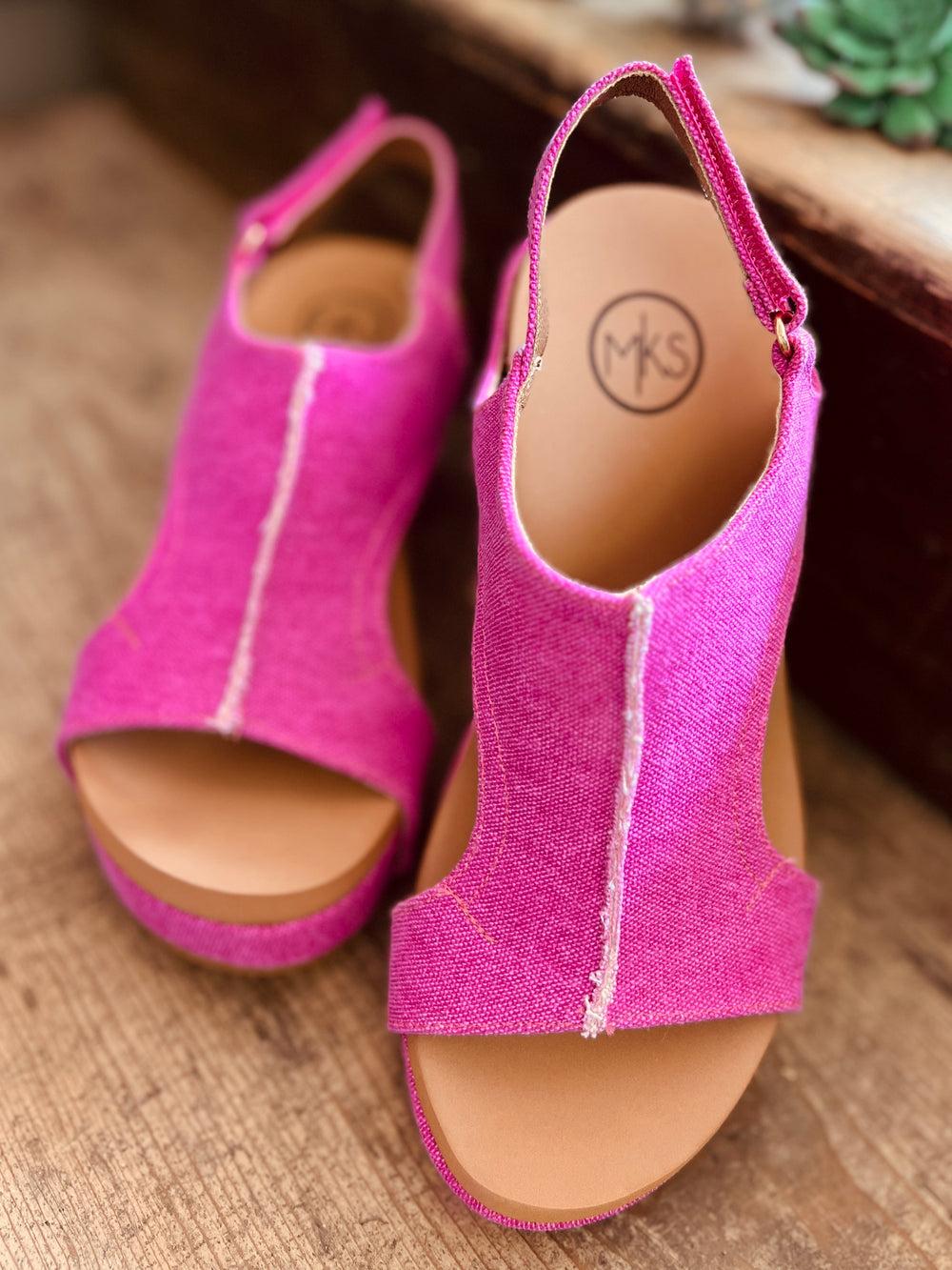 Melissa Fuchsia Wedges* Product Image