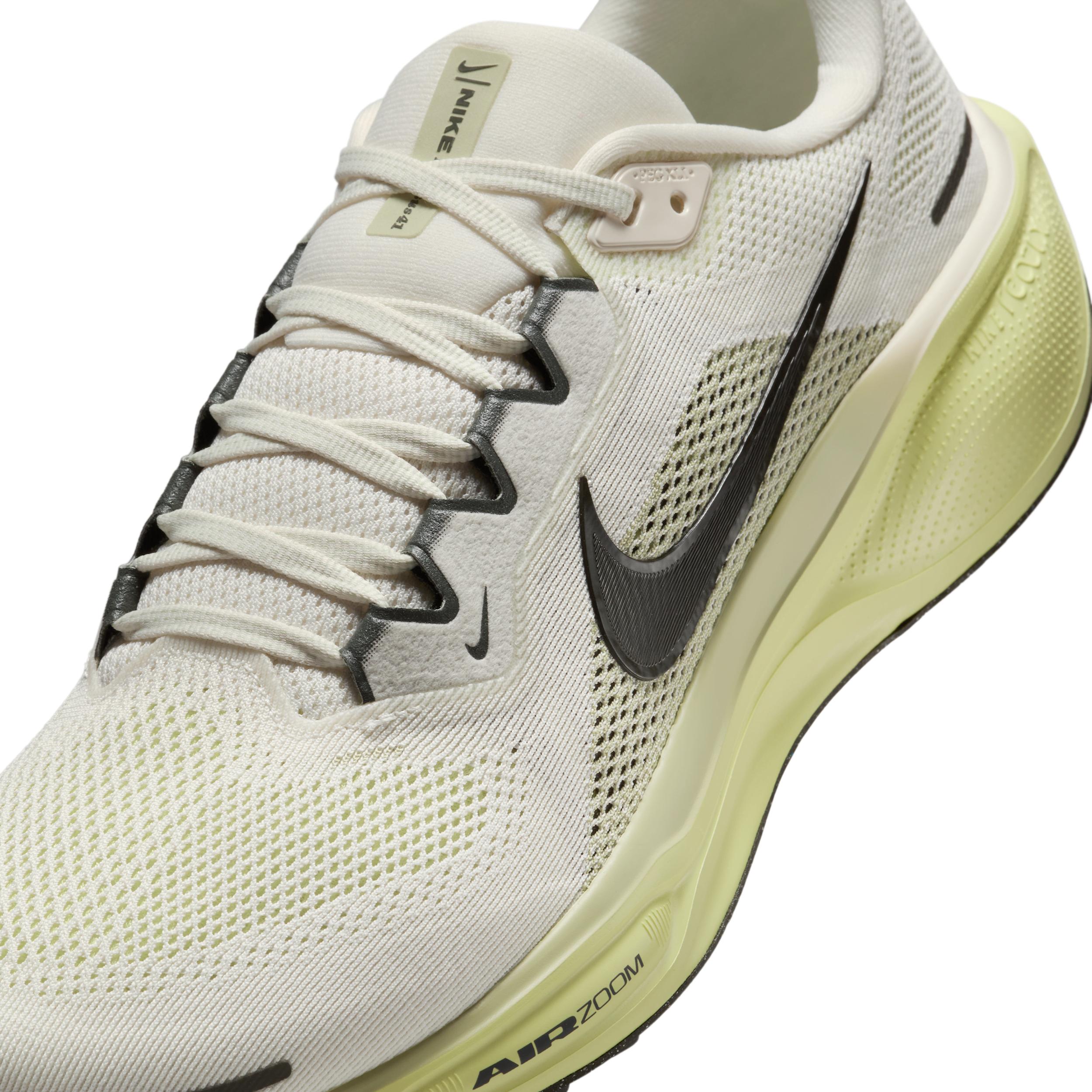 Nike Mens Nike Air Zoom Pegasus 41 - Mens Running Shoes Sequoia/Limelight/Pale Ivory Product Image