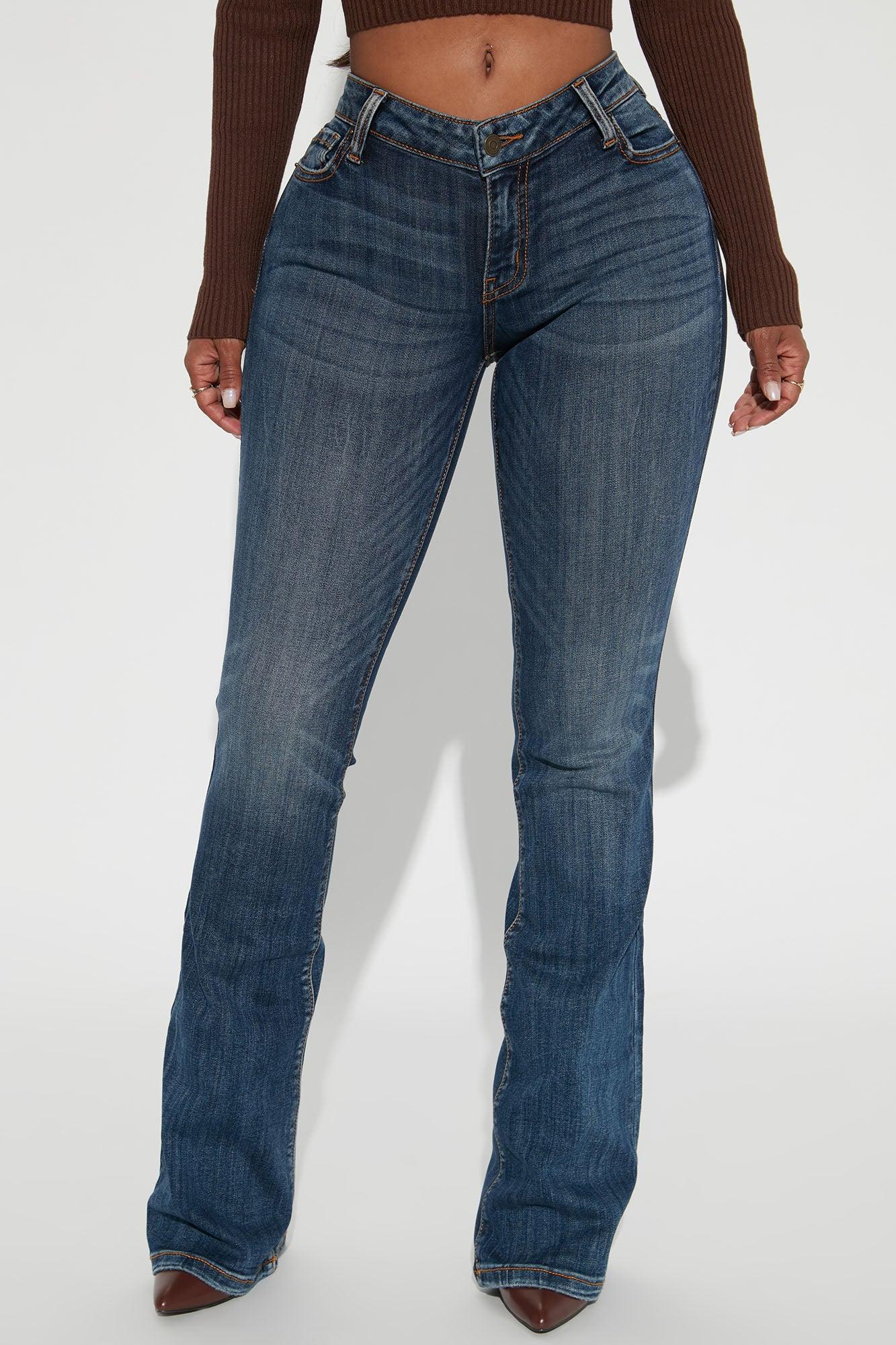 Out Of My Way Low Rise Bootcut Jean - Dark Wash Product Image