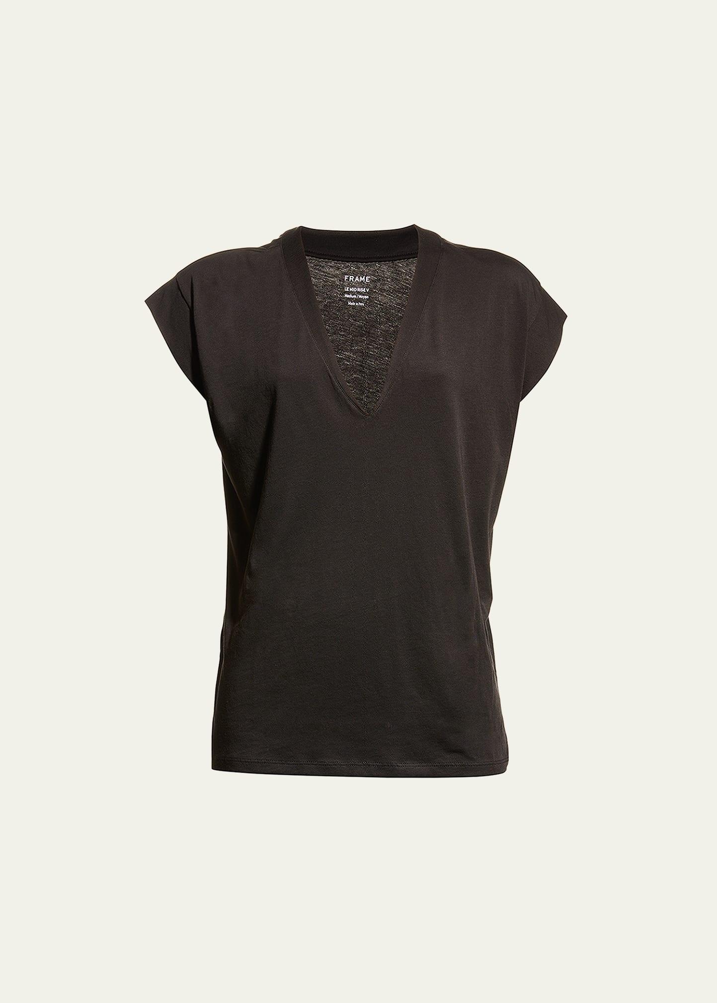 Womens Le Mid Rise V-Neck Tee Product Image