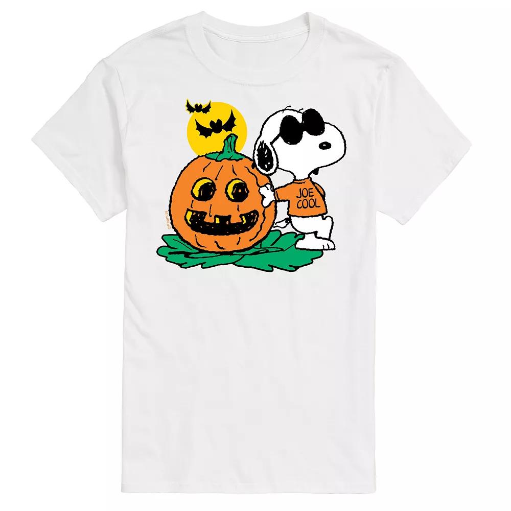 Big & Tall Peanuts Joe Cool Pumpkin Tee, Men's,  Product Image