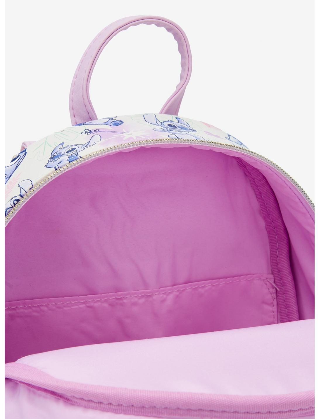 Loungefly Disney Stitch Tropical Heart Pastel Mini Backpack Product Image