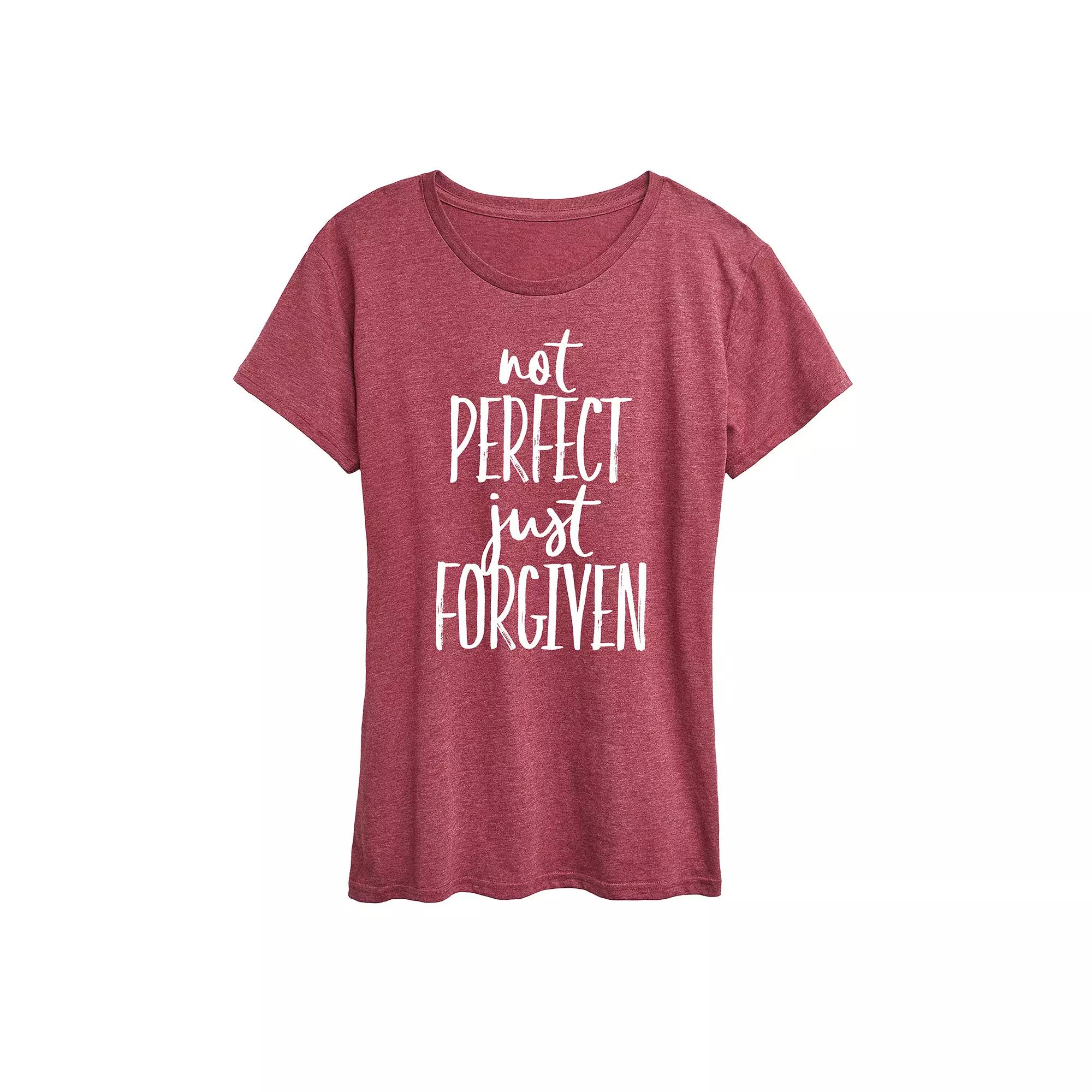 Women's Not Perfect Just Forgiven Graphic Tee,  Product Image