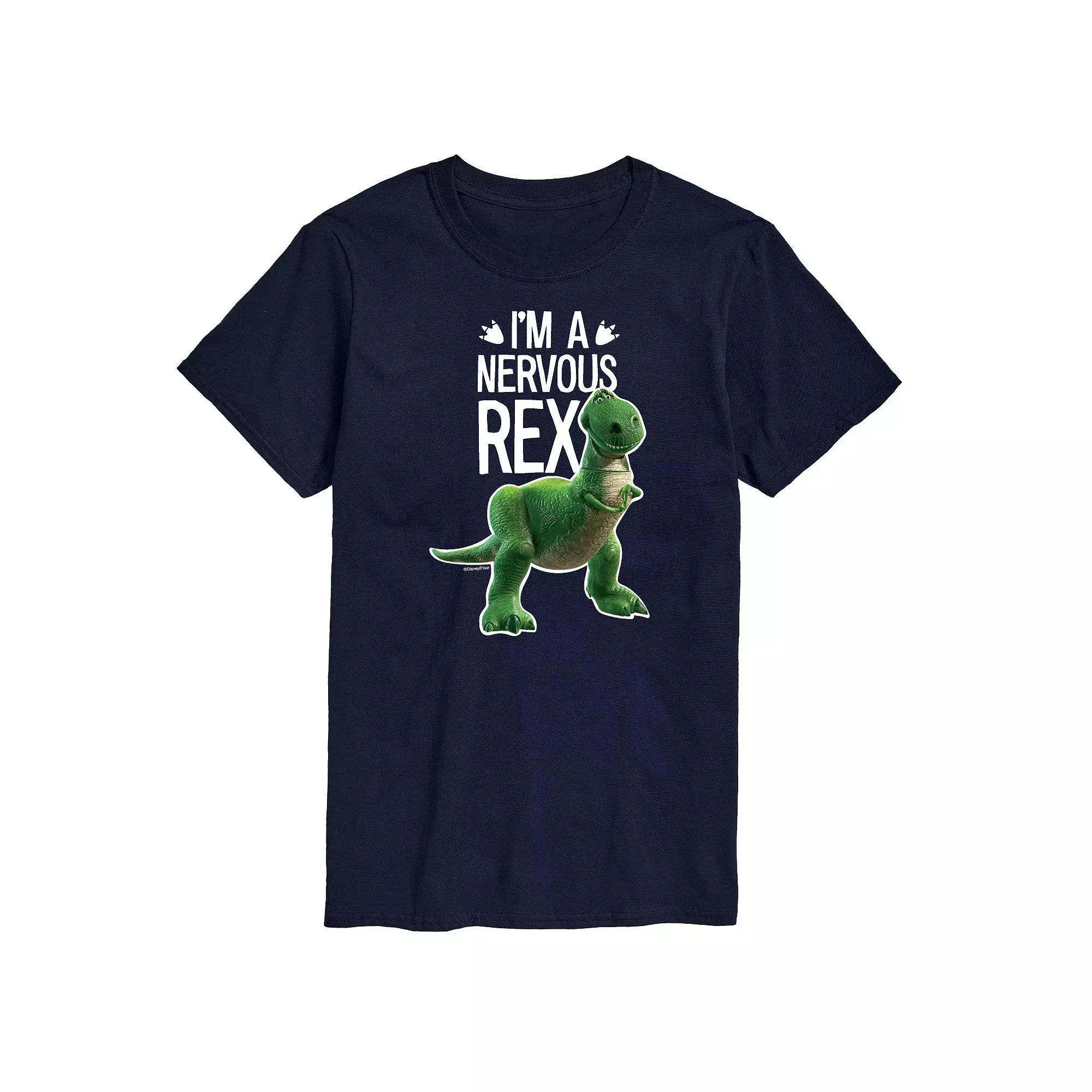Disney / Pixar's Toy Story Big & Tall Nervous Rex Graphic Tee, Men's,  Product Image