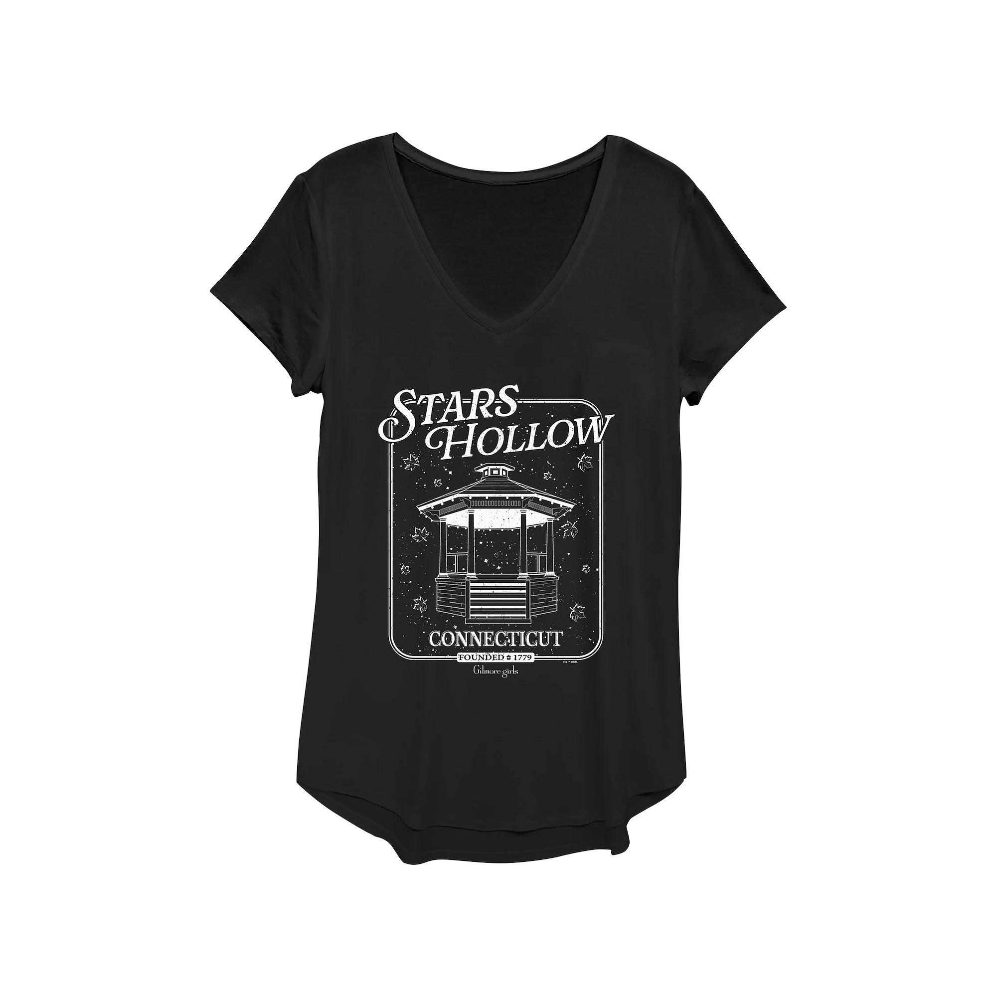 Women's Gilmore Girls Stars Hollow Gazebo Graphic Tee, Girl's,  Product Image