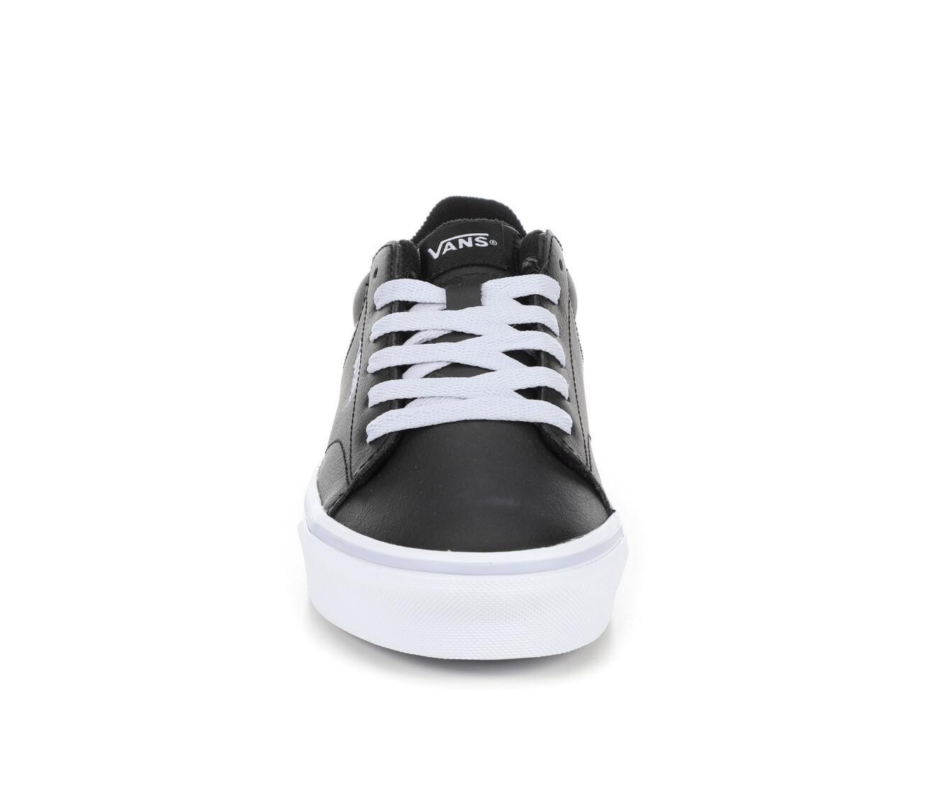 Women's Vans Seldan Leather Skate Shoes Product Image