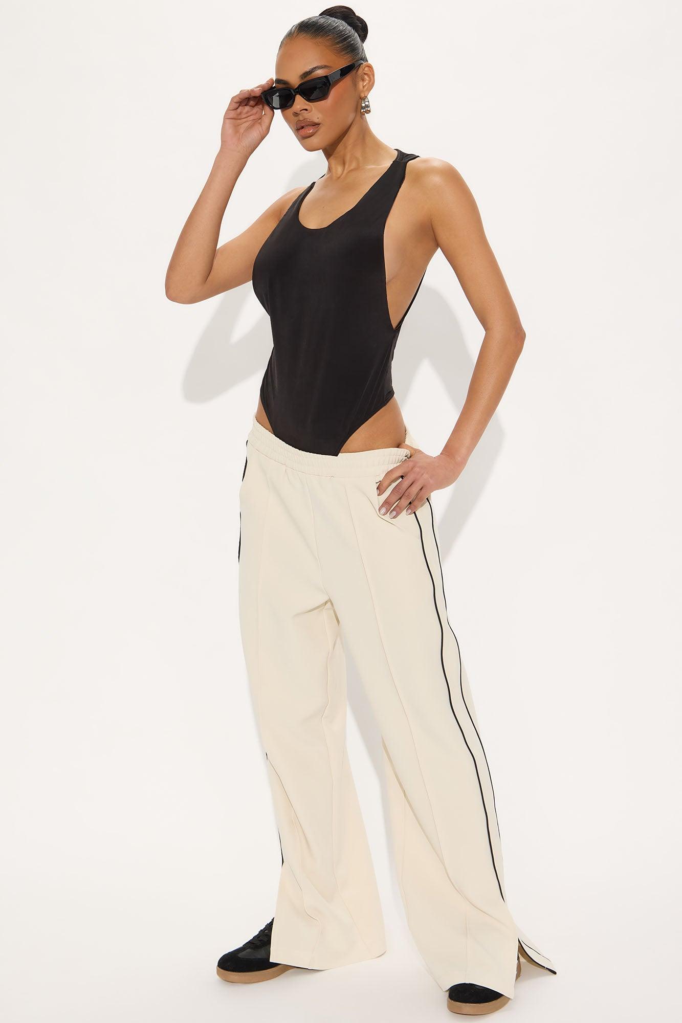 Martina Double Lined Bodysuit - Black Product Image