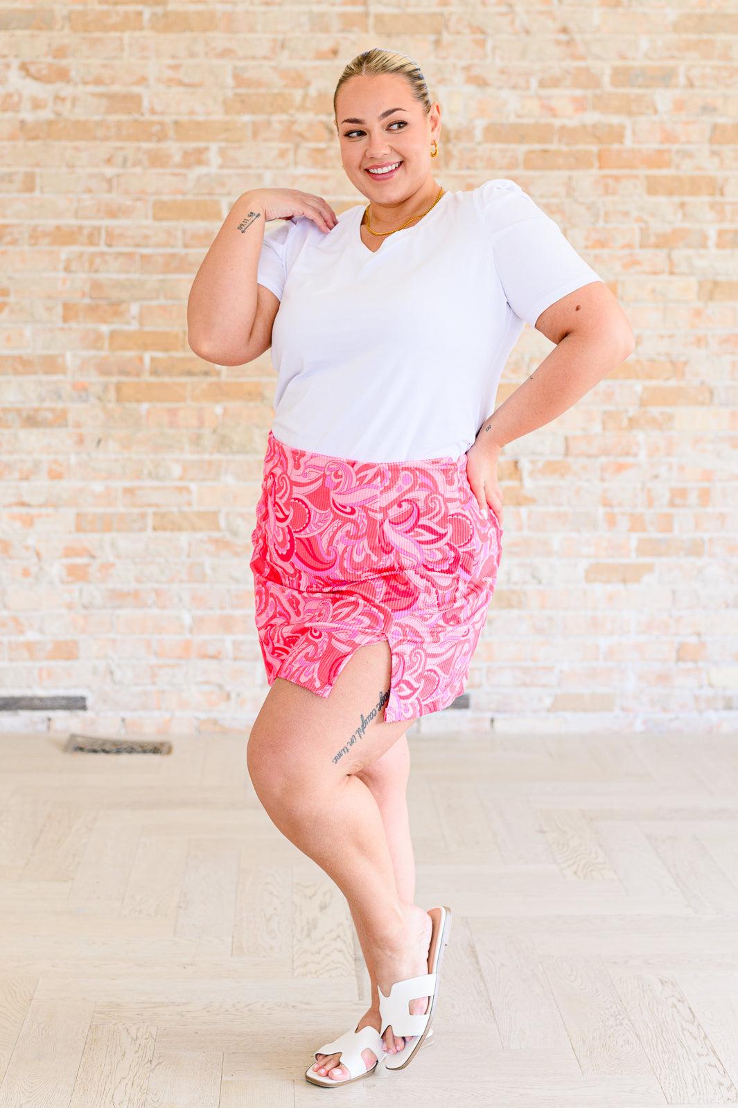 Up and Running Mineral Wash Romper in Coral Pink (Online Exclusive) Product Image