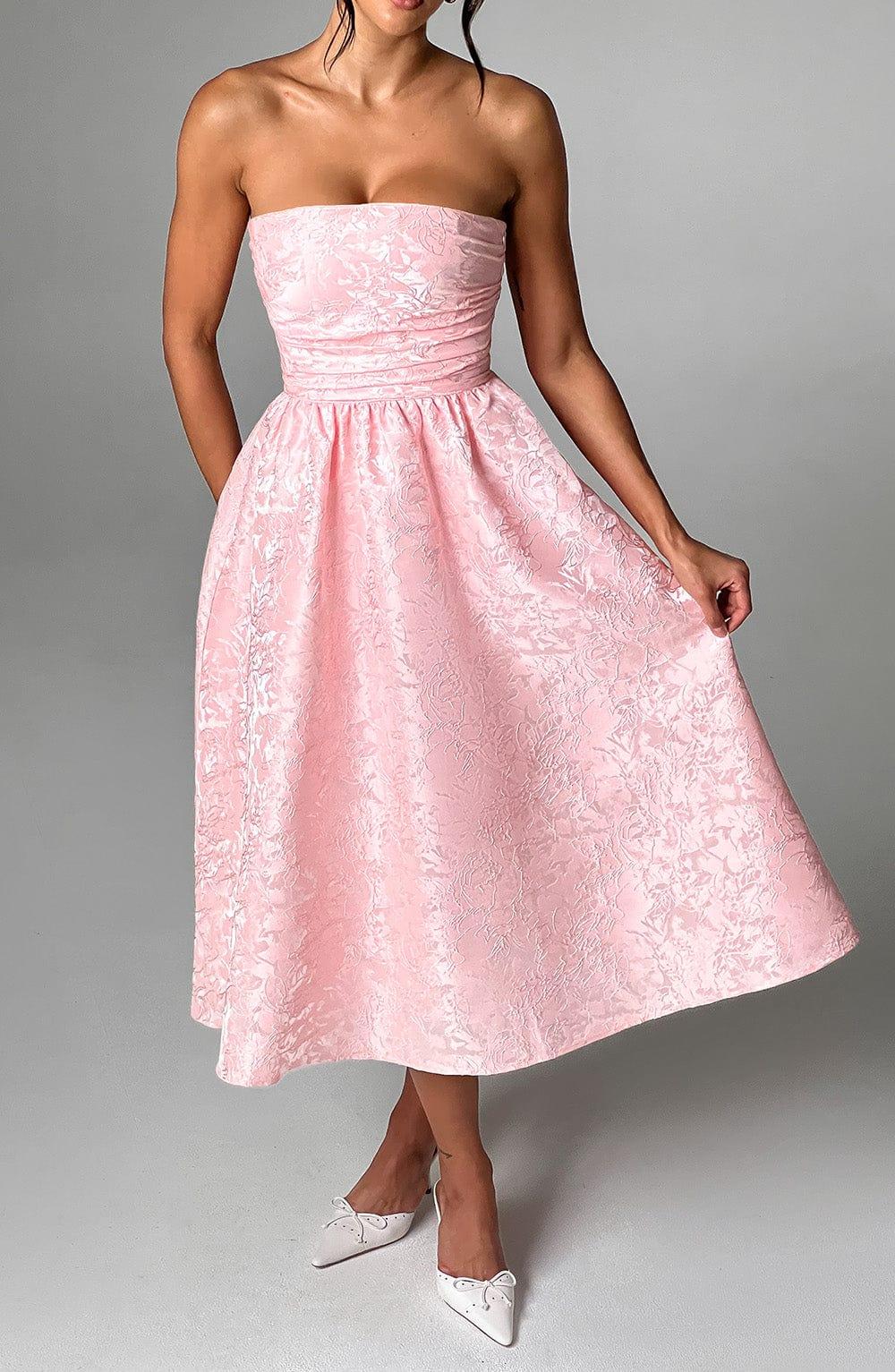Saoirse Midi Dress - Blush Product Image