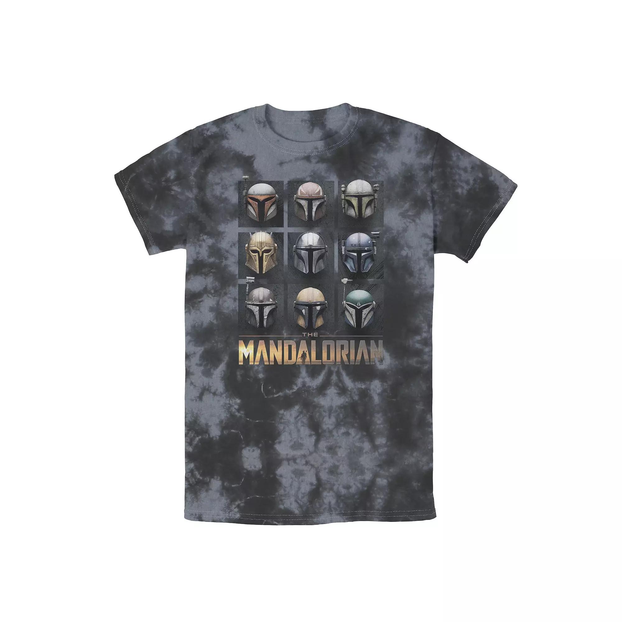 Men's Star Wars The Mandalorian Helmet Box Up Tee, Boy's,  Product Image