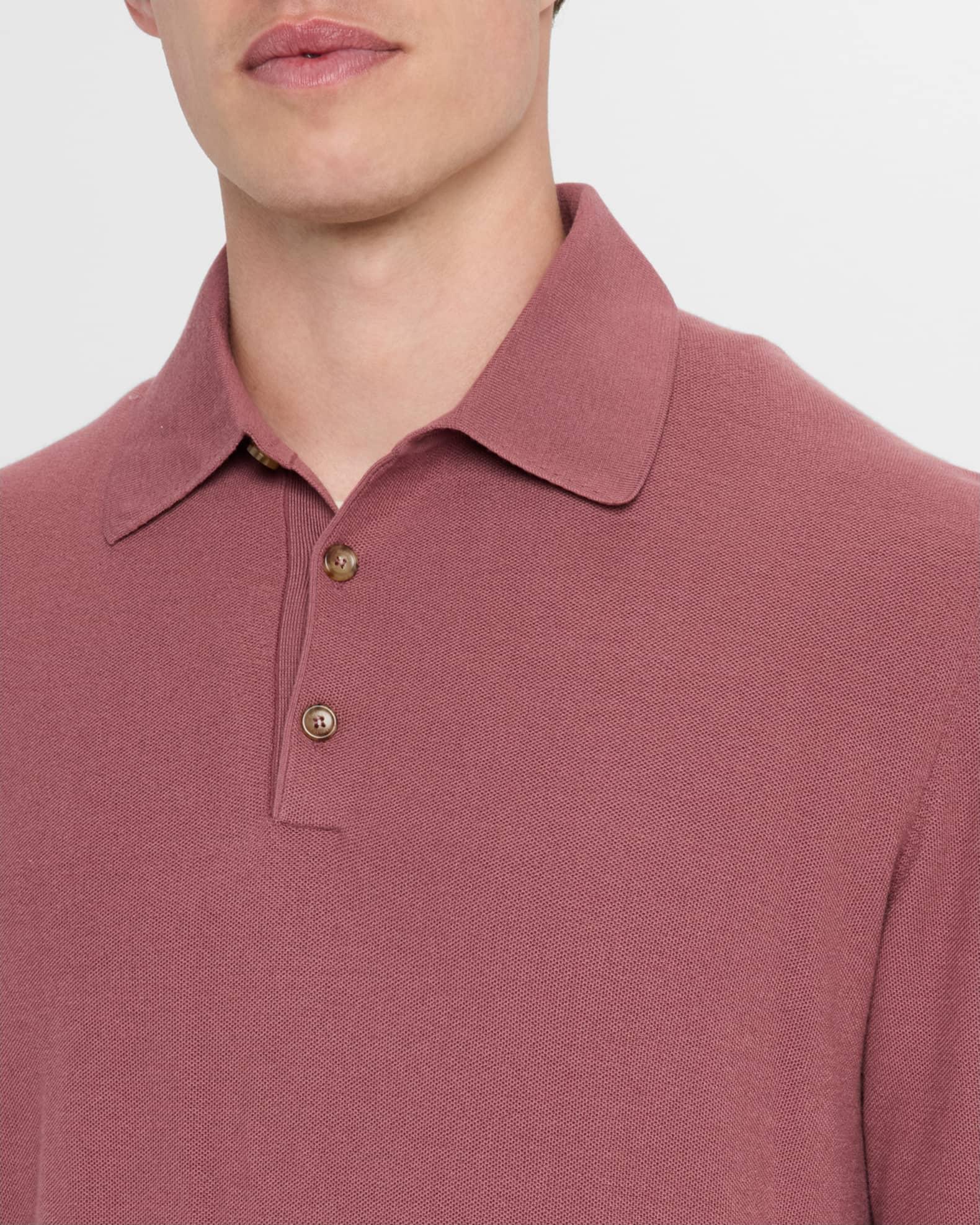 Men's Kid Wool Polo Sweater Product Image