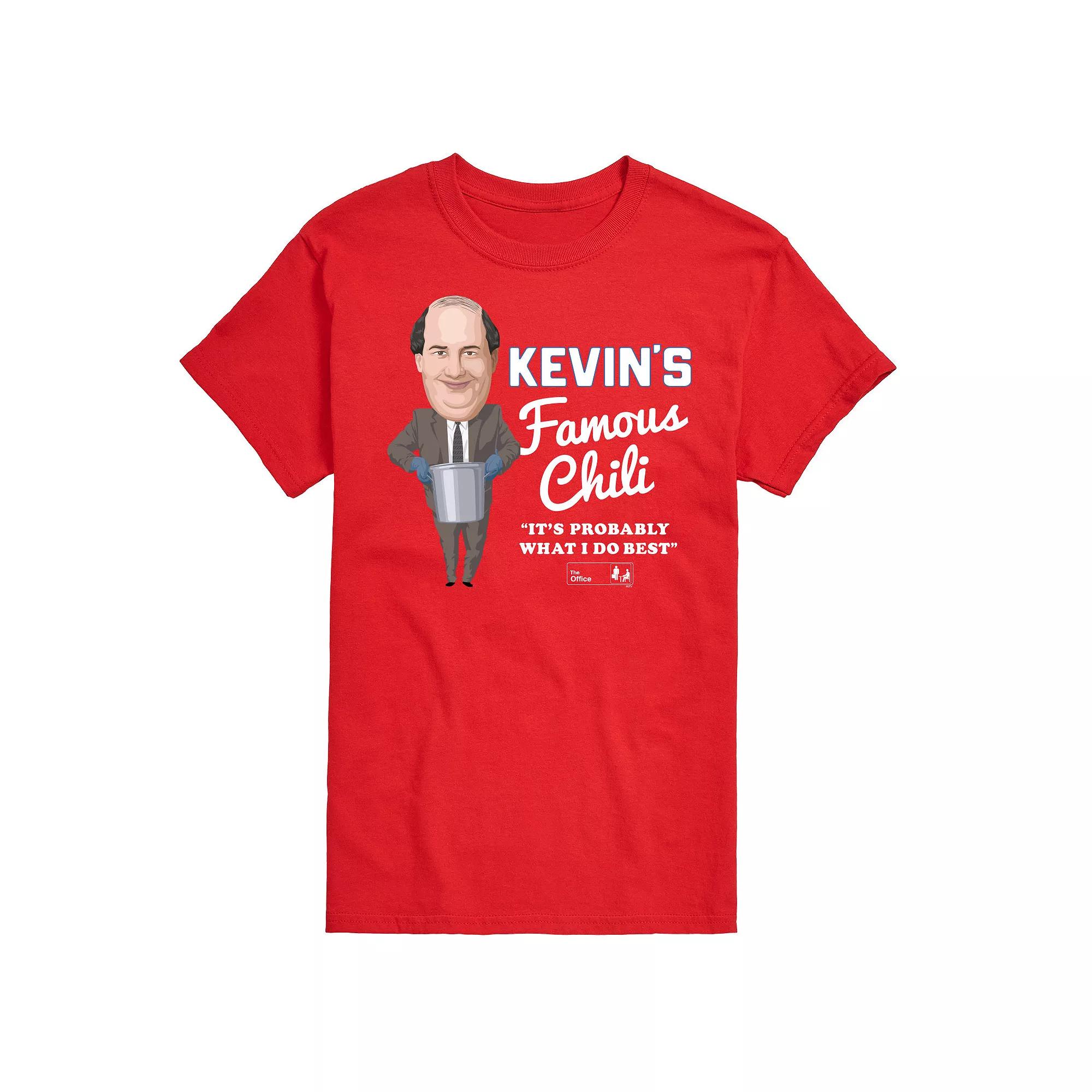 Men's The Office Kevin Chili Does Best Tee,  Product Image