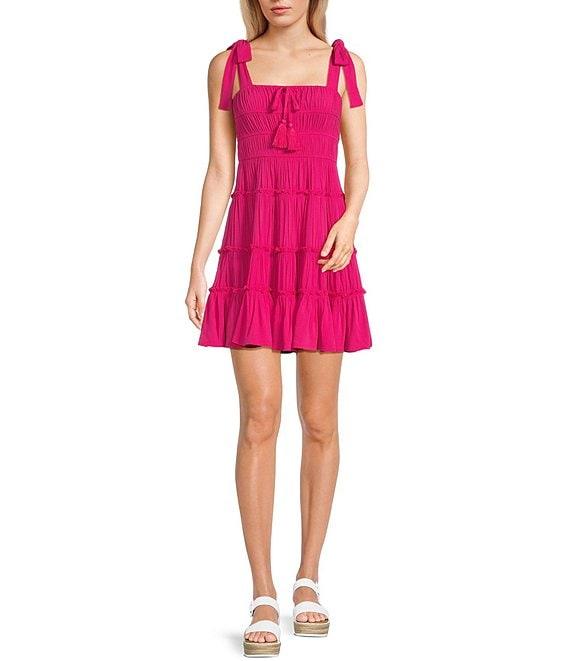 C&V Chelsea & Violet Tie Shoulder Dress Product Image