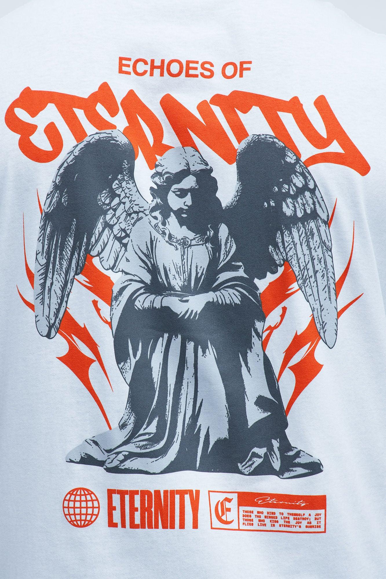 Echoes Of Eternity Short Sleeve Tee - White Product Image