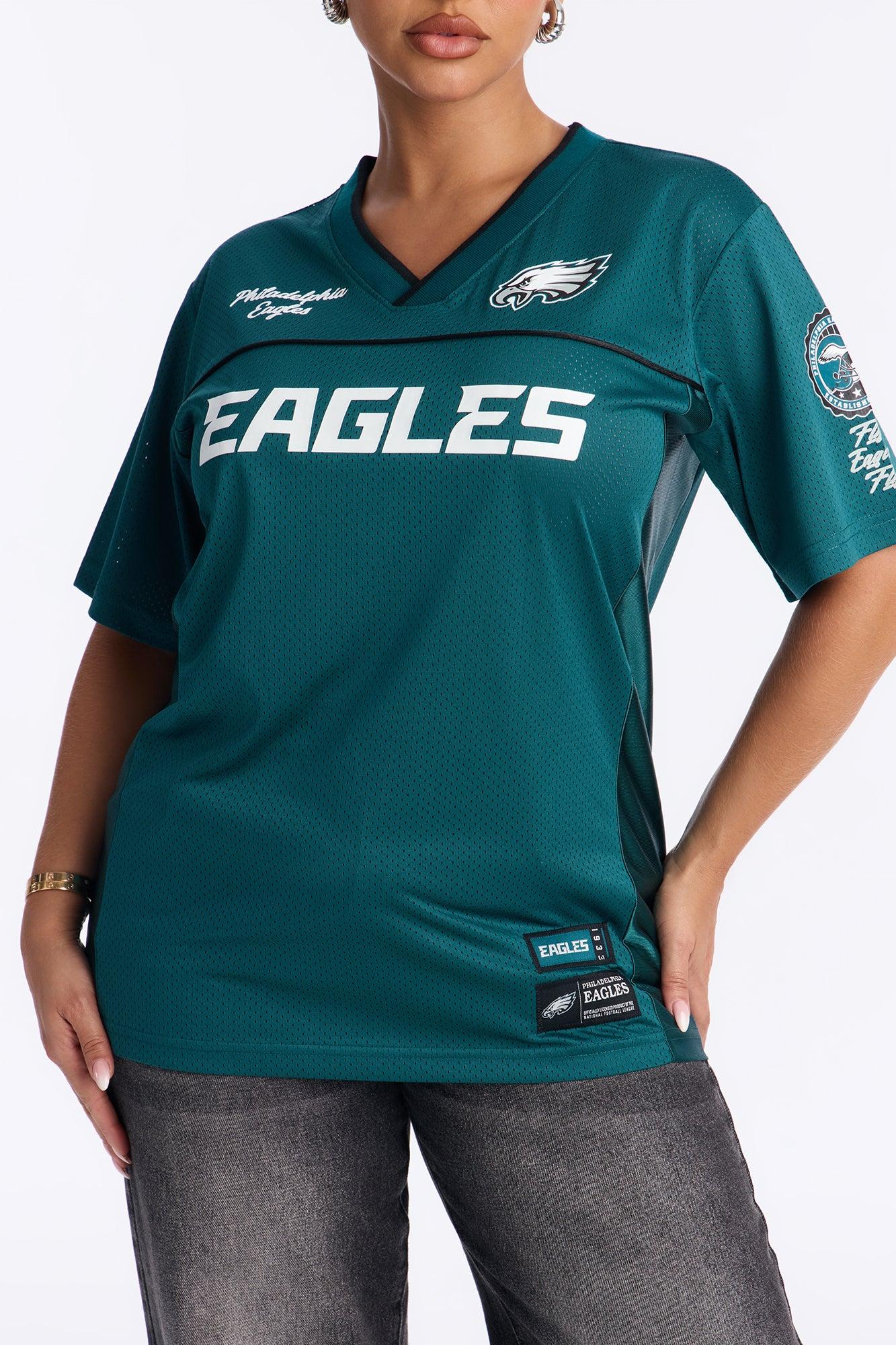 NFL Philadelphia Eagles Legacy Top - Green Female Product Image