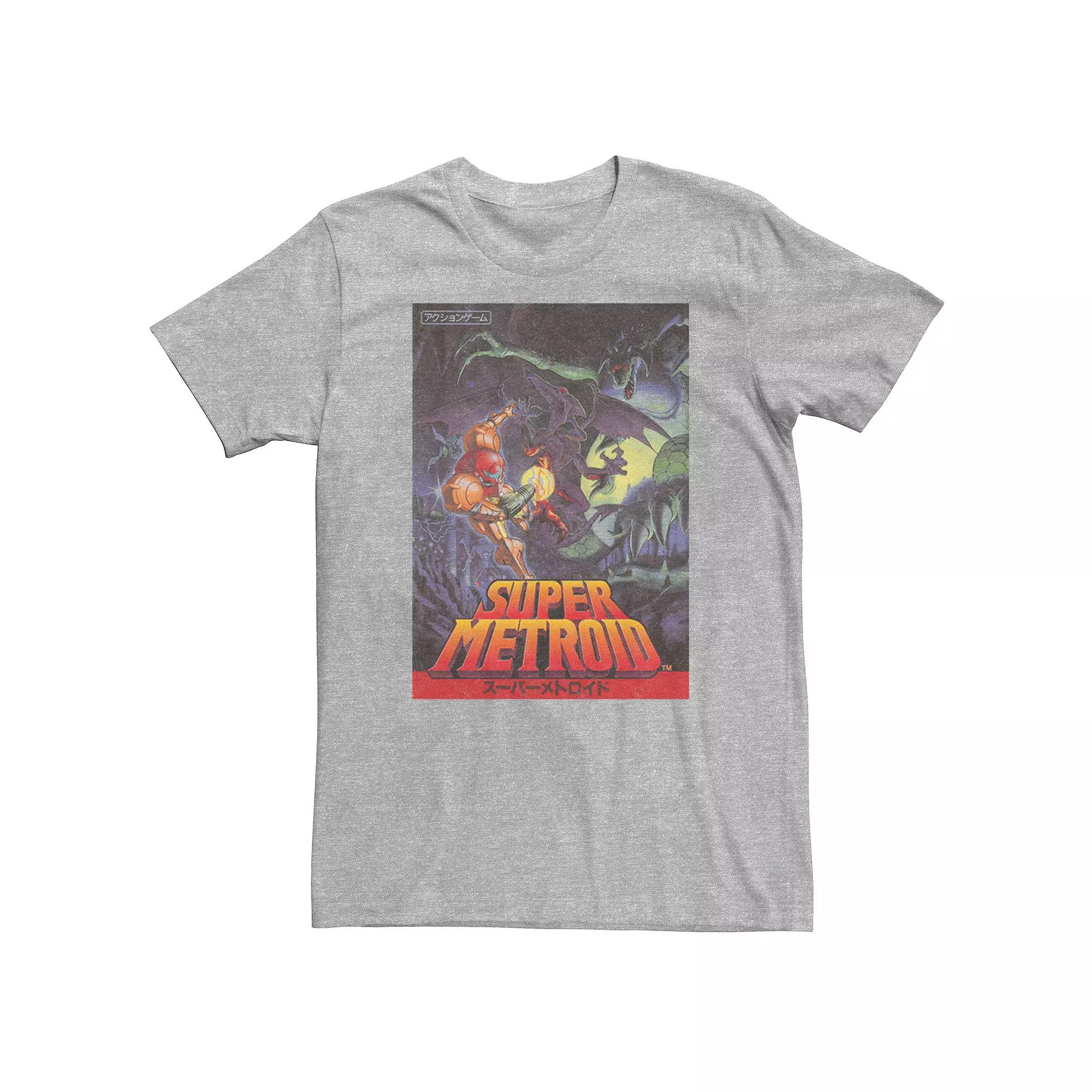 Men's Nintendo Samus Super Metroid Cover Tee,  Product Image